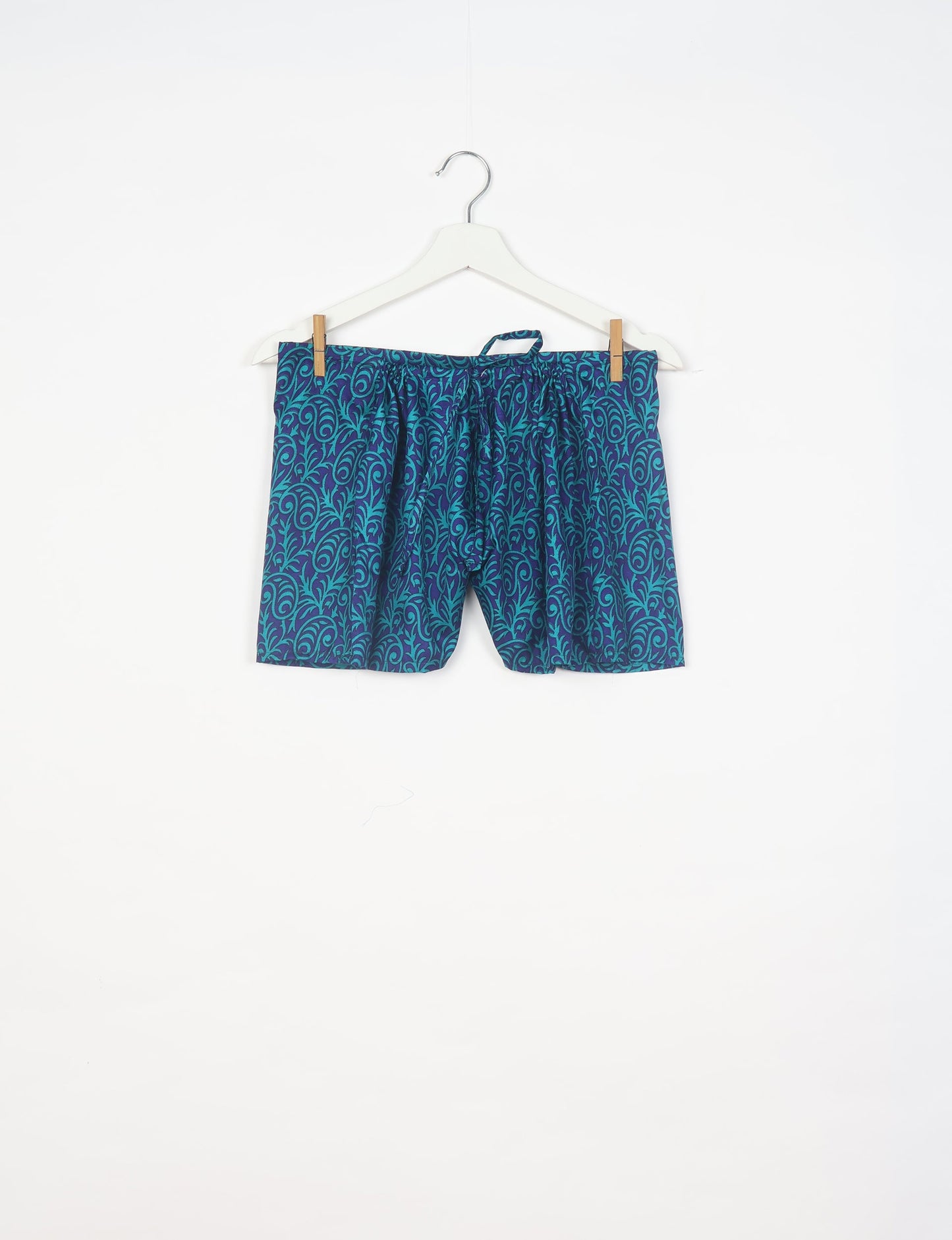 Elevate your wardrobe with our eco-friendly shorts. The all-around elastic waist and drawstring tie provide comfort and style. Crafted with ethical and sustainable practices, these shorts redefine green fashion, making them a perfect addition to your conscious clothing collection.