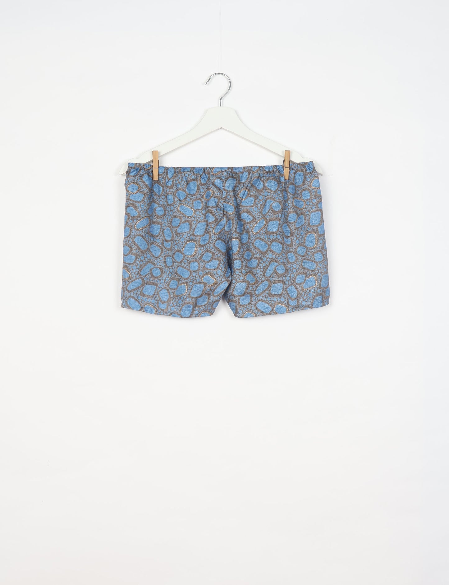 Elevate your wardrobe with our eco-friendly shorts. The all-around elastic waist and drawstring tie provide comfort and style. Crafted with ethical and sustainable practices, these shorts redefine green fashion, making them a perfect addition to your conscious clothing collection.