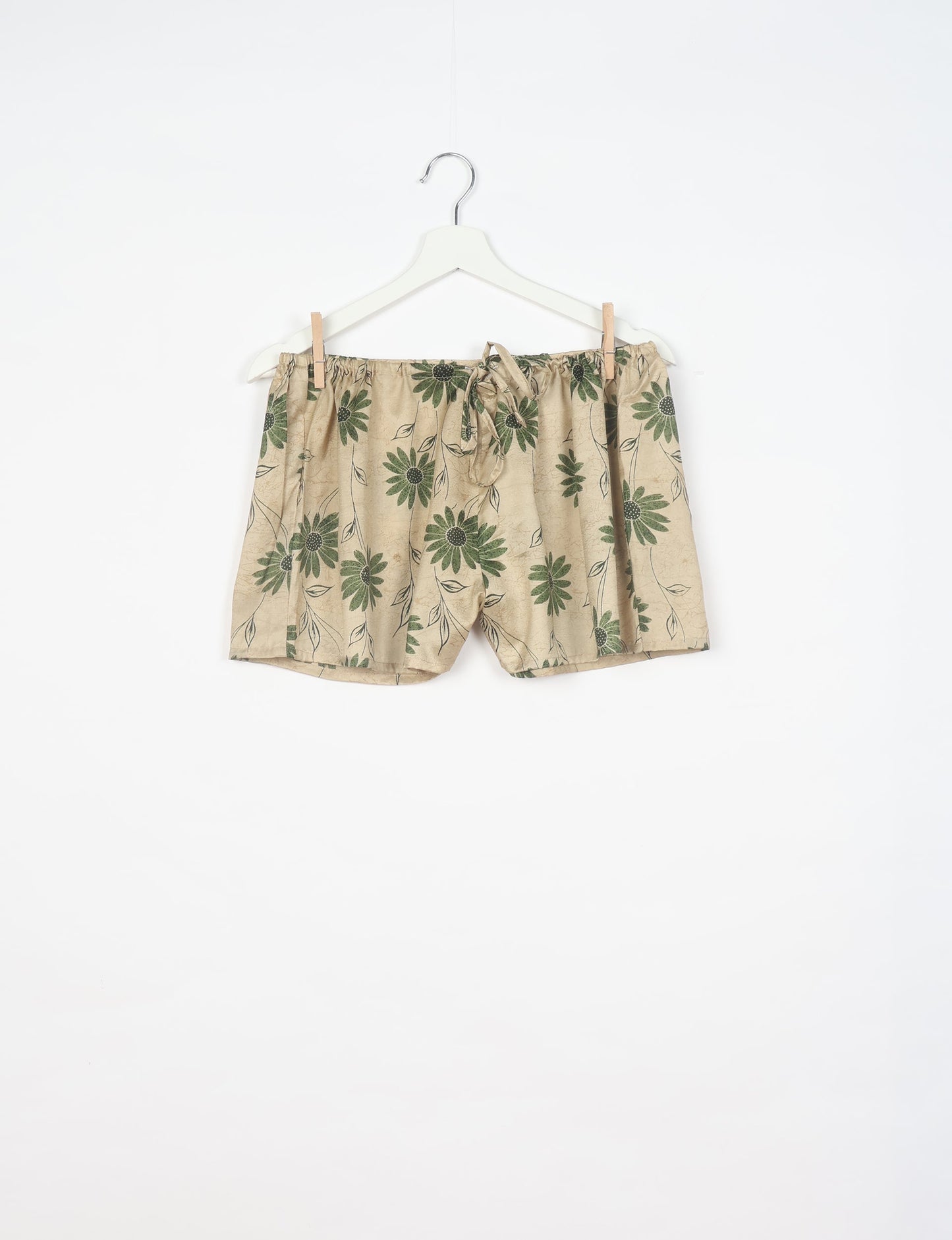Elevate your wardrobe with our eco-friendly shorts. The all-around elastic waist and drawstring tie provide comfort and style. Crafted with ethical and sustainable practices, these shorts redefine green fashion, making them a perfect addition to your conscious clothing collection.