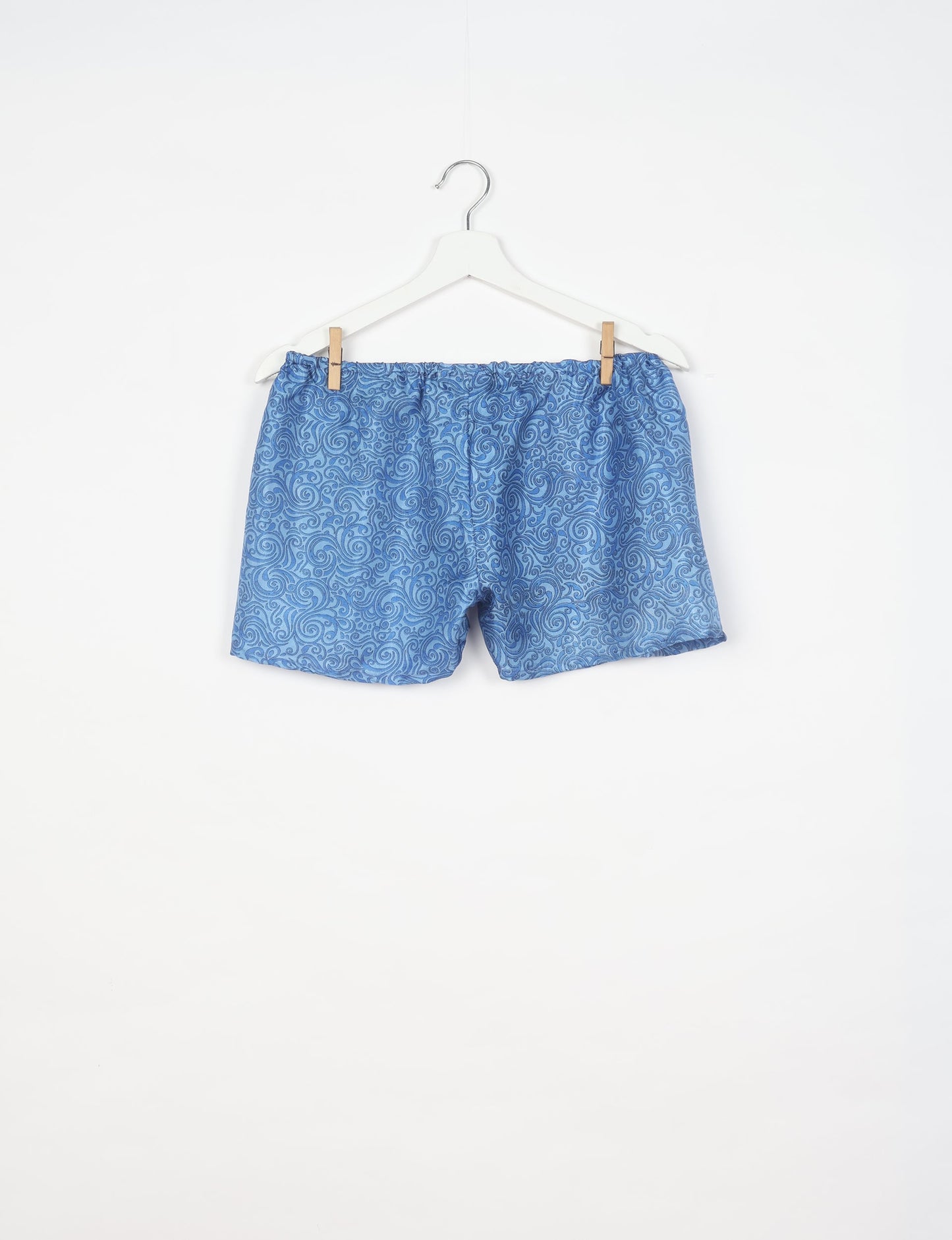Elevate your wardrobe with our eco-friendly shorts. The all-around elastic waist and drawstring tie provide comfort and style. Crafted with ethical and sustainable practices, these shorts redefine green fashion, making them a perfect addition to your conscious clothing collection.
