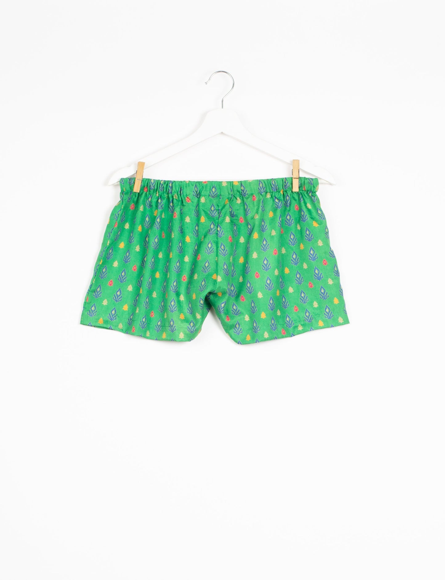 Elevate your wardrobe with our eco-friendly shorts. The all-around elastic waist and drawstring tie provide comfort and style. Crafted with ethical and sustainable practices, these shorts redefine green fashion, making them a perfect addition to your conscious clothing collection.