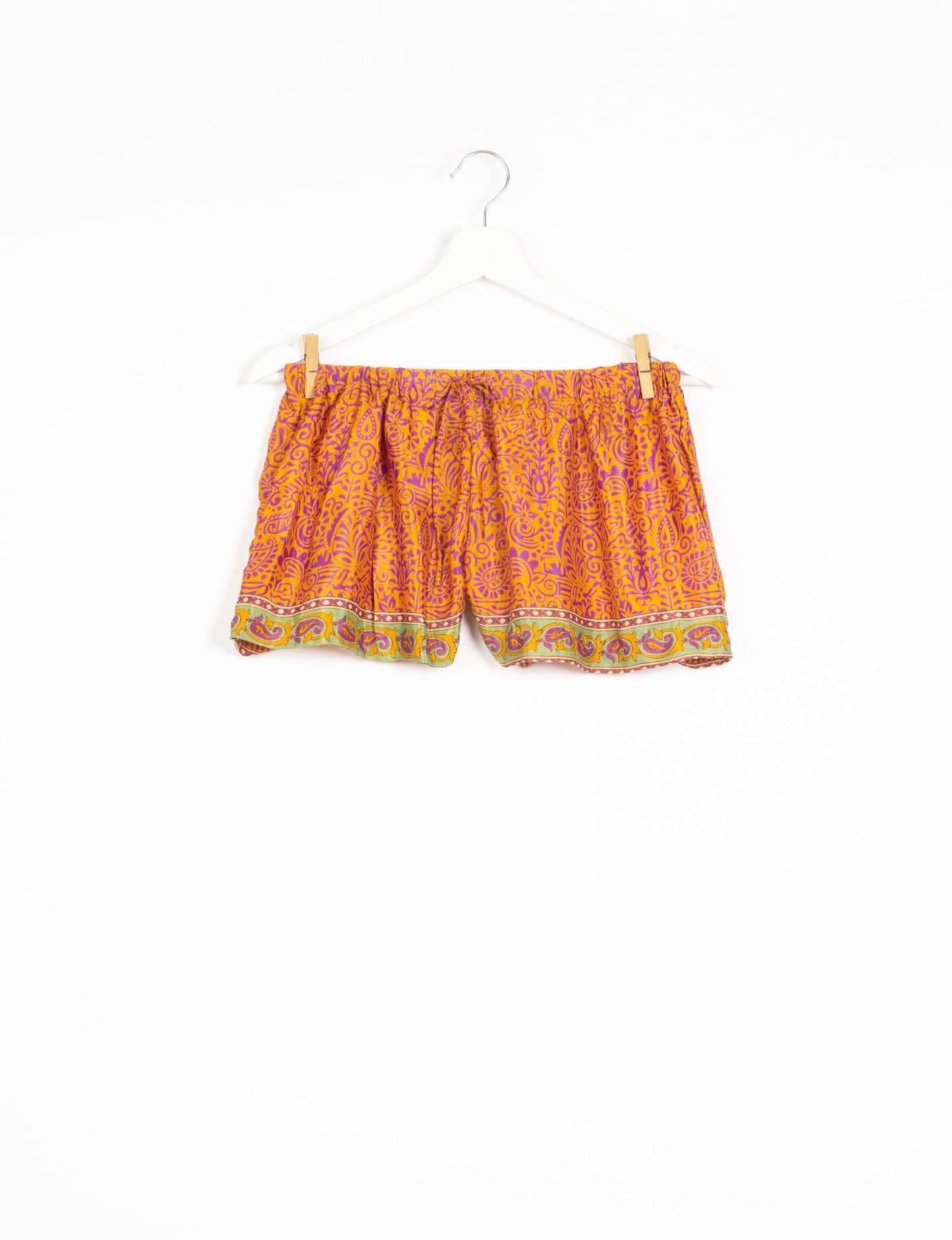 Elevate your wardrobe with our eco-friendly shorts. The all-around elastic waist and drawstring tie provide comfort and style. Crafted with ethical and sustainable practices, these shorts redefine green fashion, making them a perfect addition to your conscious clothing collection.