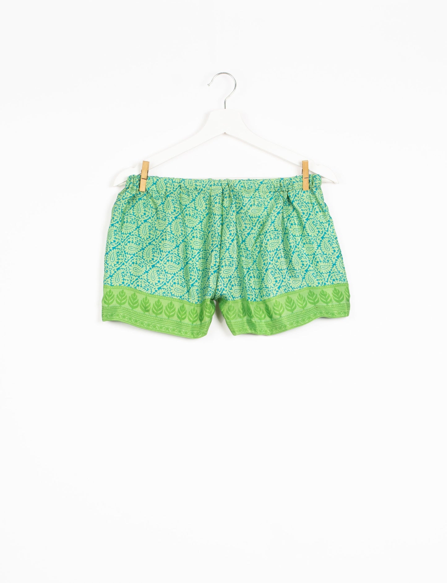 Elevate your wardrobe with our eco-friendly shorts. The all-around elastic waist and drawstring tie provide comfort and style. Crafted with ethical and sustainable practices, these shorts redefine green fashion, making them a perfect addition to your conscious clothing collection.