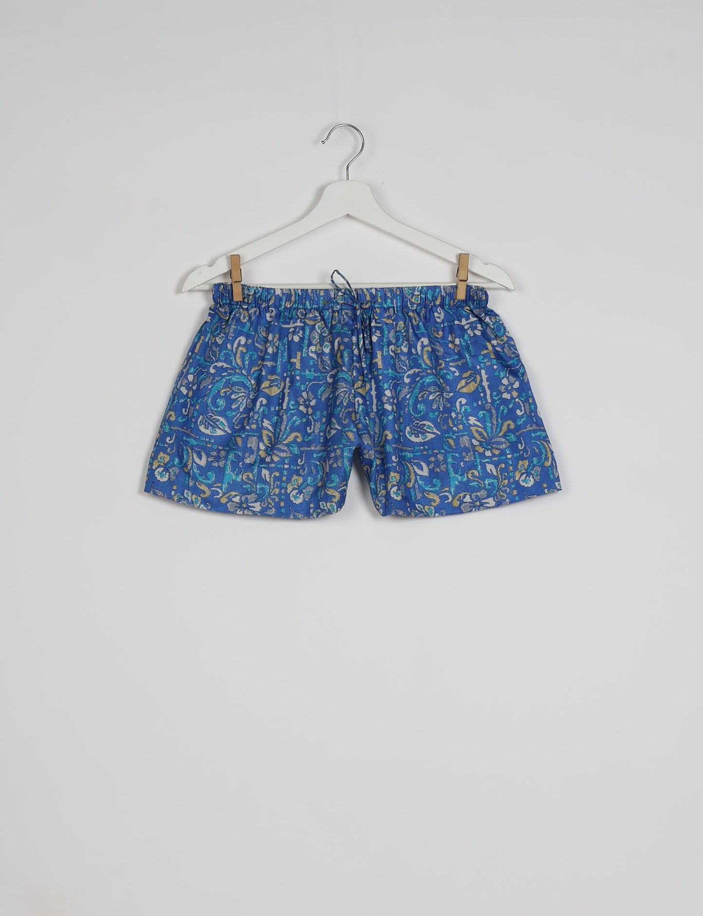 Elevate your wardrobe with our eco-friendly shorts. The all-around elastic waist and drawstring tie provide comfort and style. Crafted with ethical and sustainable practices, these shorts redefine green fashion, making them a perfect addition to your conscious clothing collection.