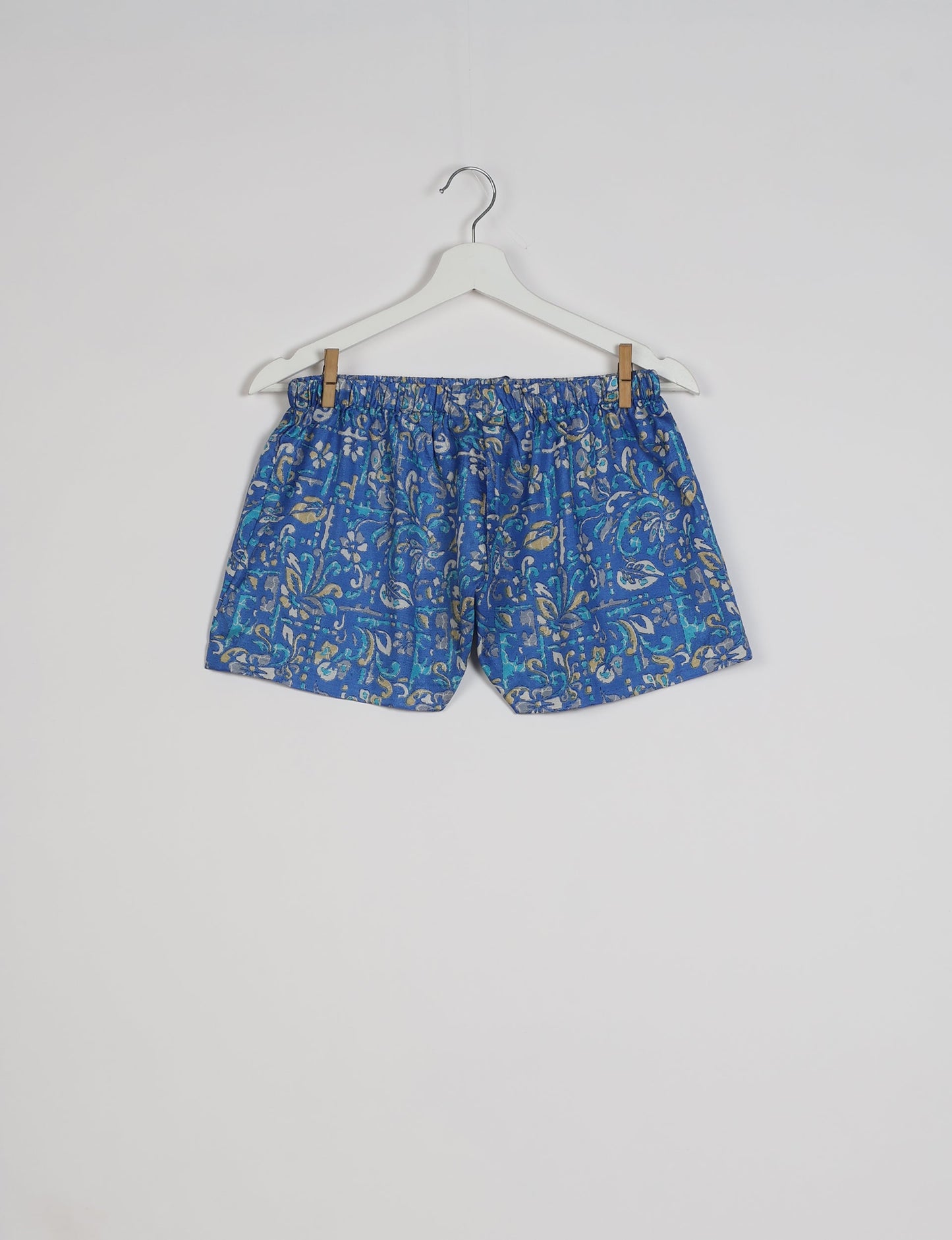 Elevate your wardrobe with our eco-friendly shorts. The all-around elastic waist and drawstring tie provide comfort and style. Crafted with ethical and sustainable practices, these shorts redefine green fashion, making them a perfect addition to your conscious clothing collection.