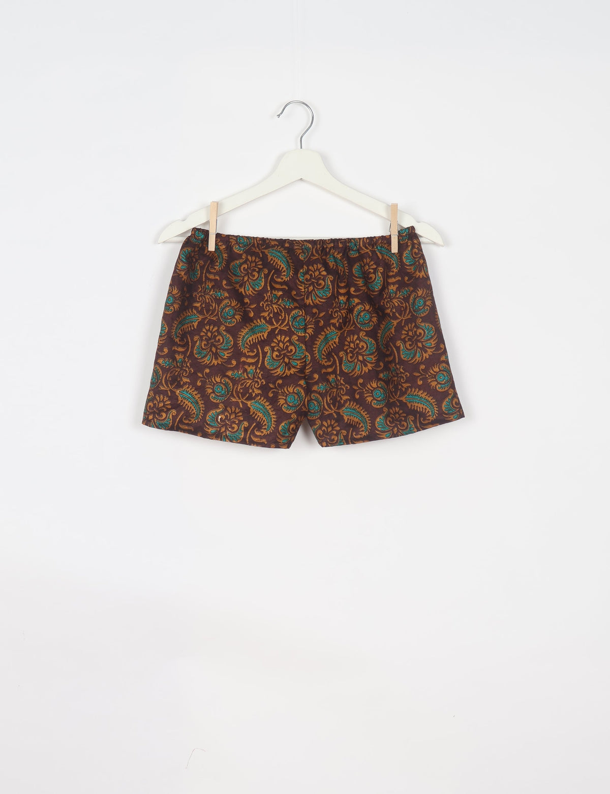 Elevate your wardrobe with our eco-friendly shorts. The all-around elastic waist and drawstring tie provide comfort and style. Crafted with ethical and sustainable practices, these shorts redefine green fashion, making them a perfect addition to your conscious clothing collection.