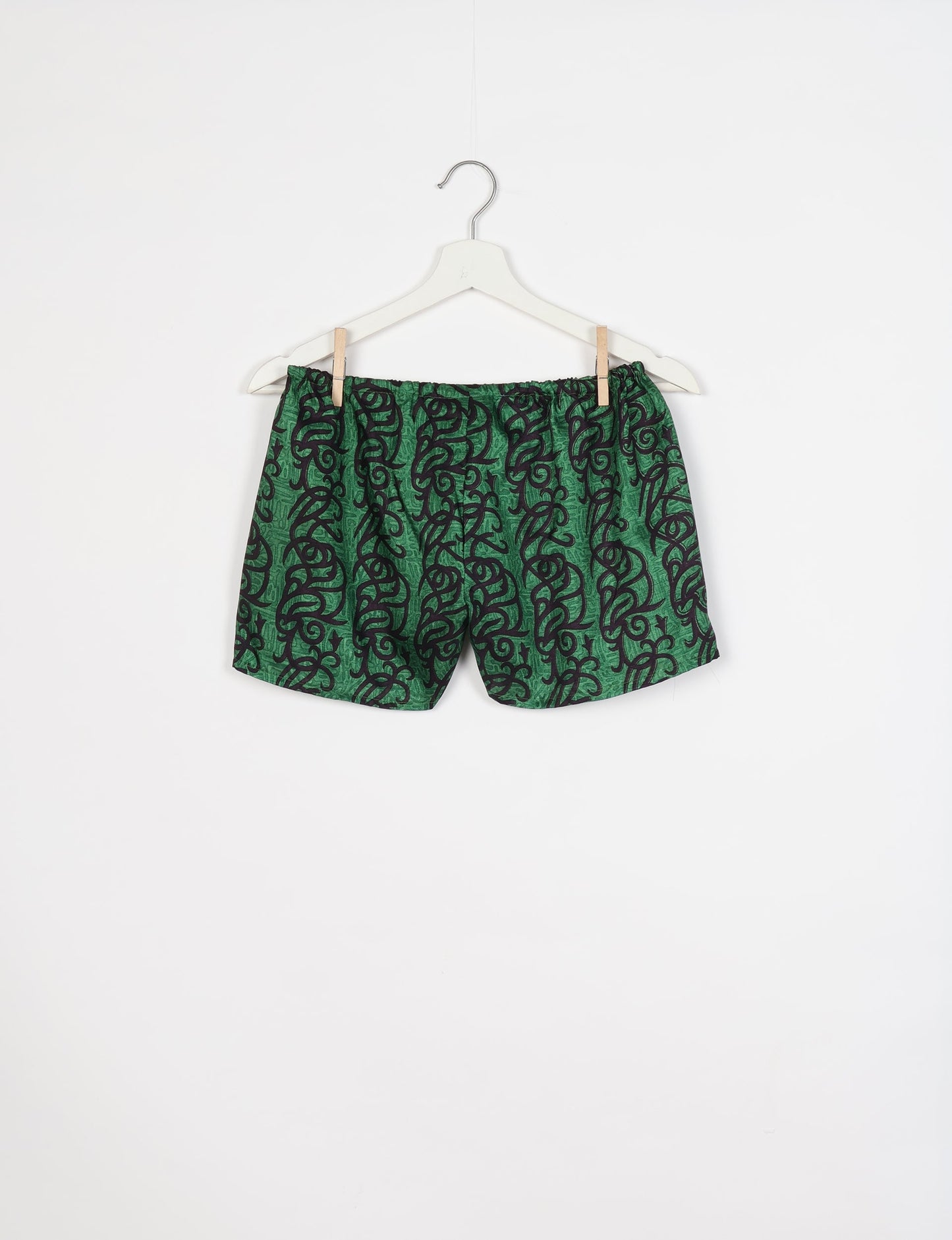 Elevate your wardrobe with our eco-friendly shorts. The all-around elastic waist and drawstring tie provide comfort and style. Crafted with ethical and sustainable practices, these shorts redefine green fashion, making them a perfect addition to your conscious clothing collection.