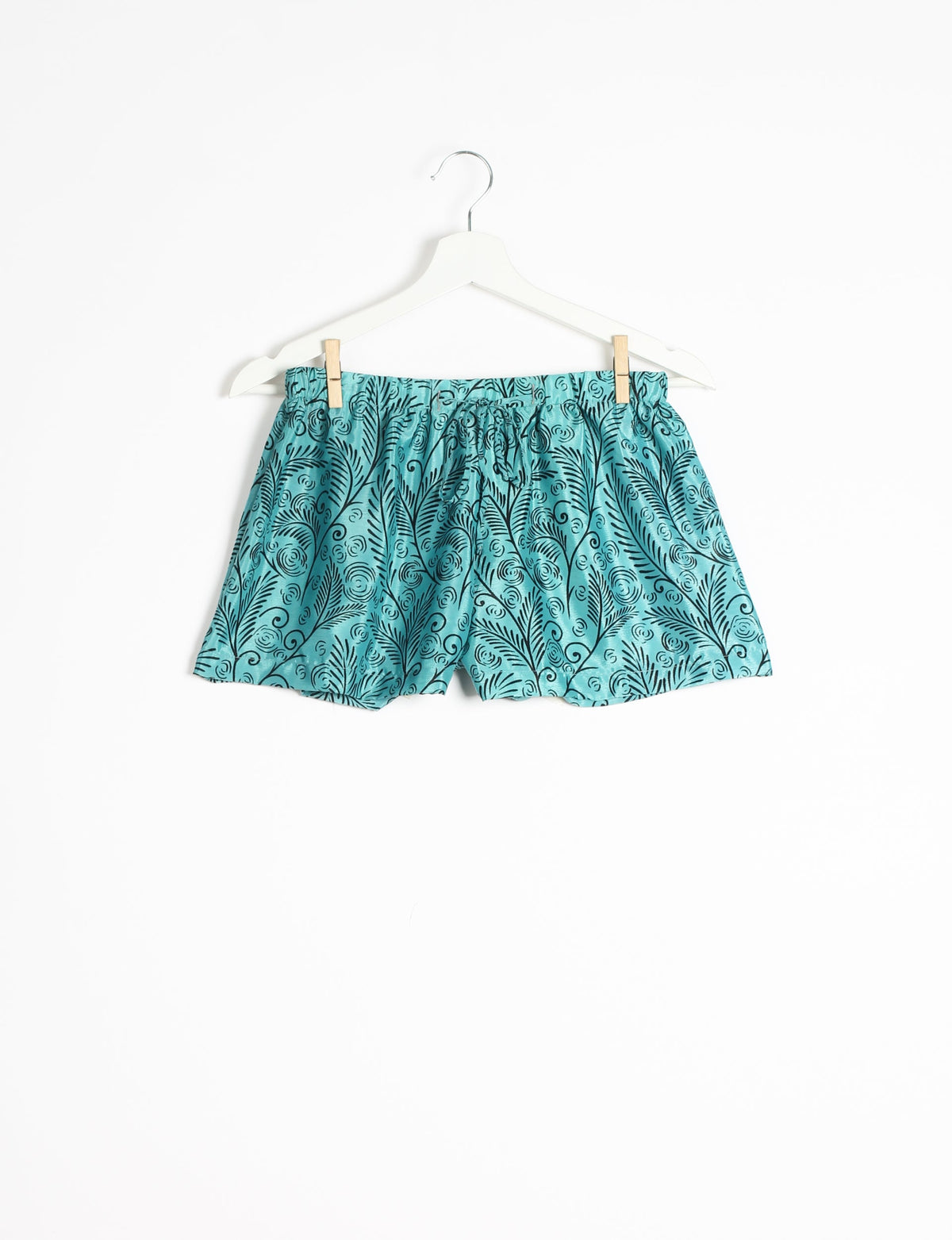 Elevate your wardrobe with our eco-friendly shorts. The all-around elastic waist and drawstring tie provide comfort and style. Crafted with ethical and sustainable practices, these shorts redefine green fashion, making them a perfect addition to your conscious clothing collection.