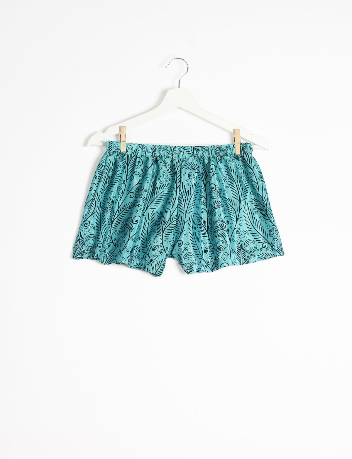 Elevate your wardrobe with our eco-friendly shorts. The all-around elastic waist and drawstring tie provide comfort and style. Crafted with ethical and sustainable practices, these shorts redefine green fashion, making them a perfect addition to your conscious clothing collection.