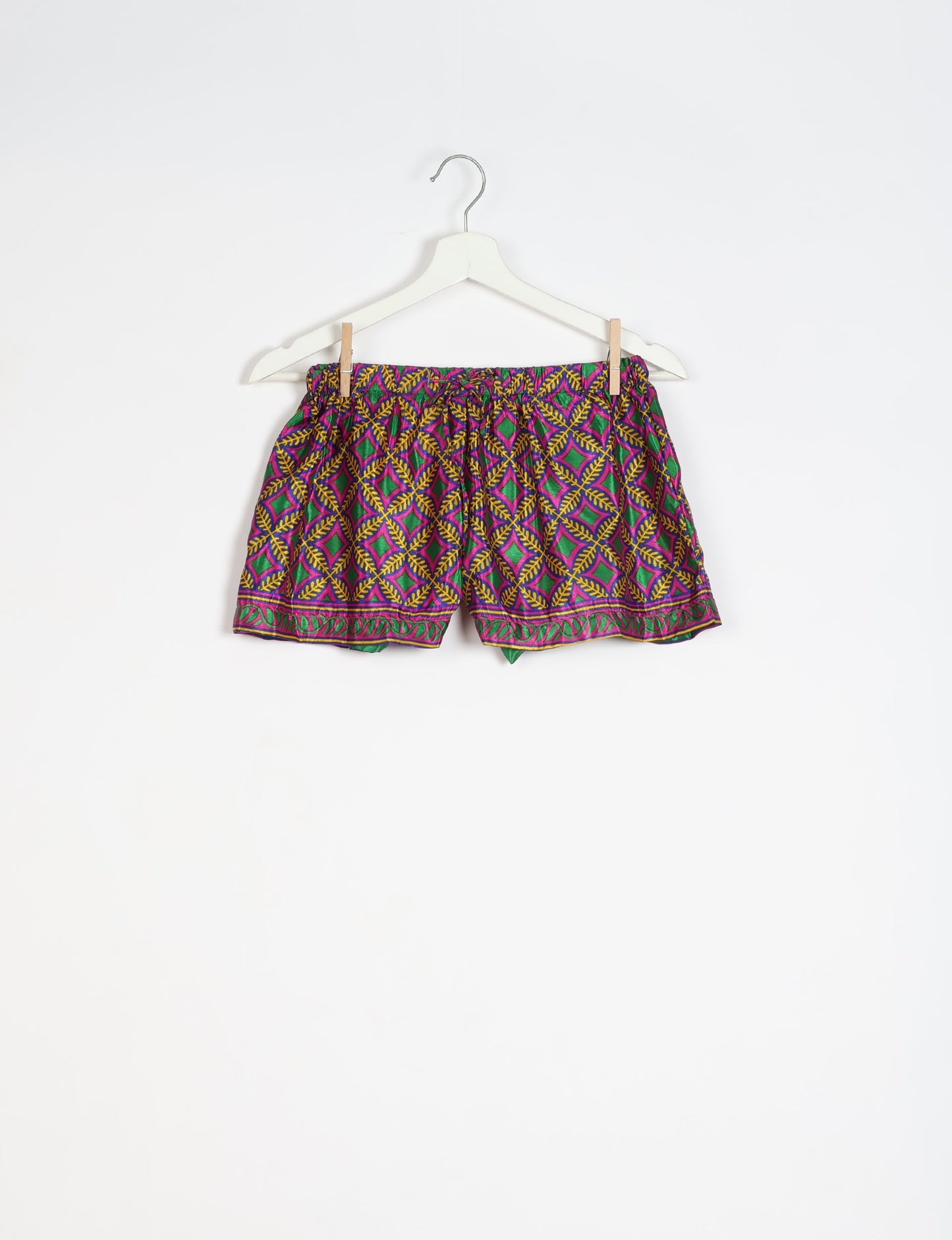 Elevate your wardrobe with our eco-friendly shorts. The all-around elastic waist and drawstring tie provide comfort and style. Crafted with ethical and sustainable practices, these shorts redefine green fashion, making them a perfect addition to your conscious clothing collection.