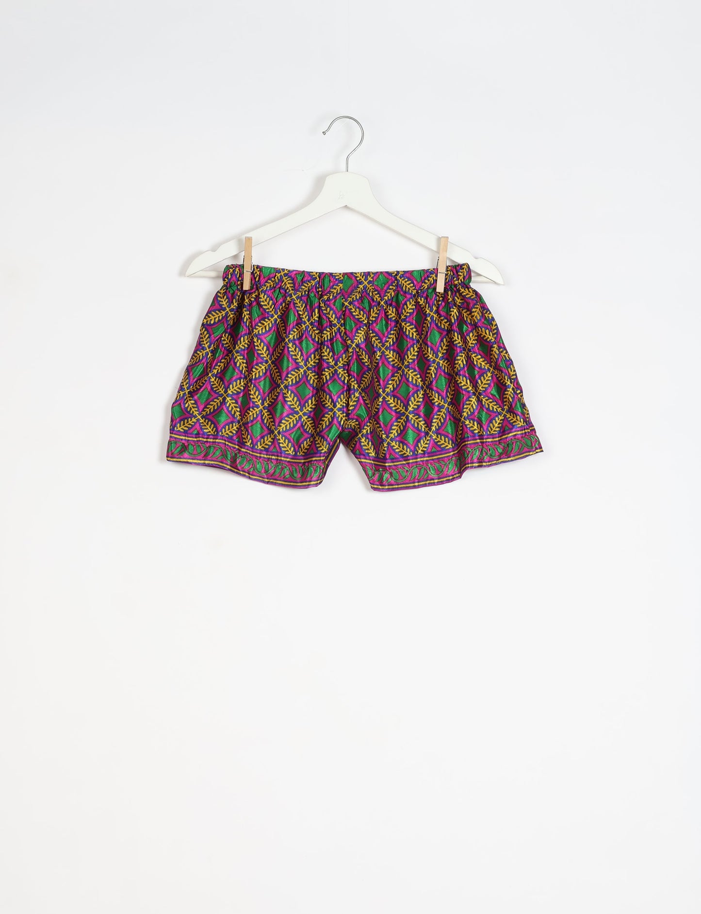 Elevate your wardrobe with our eco-friendly shorts. The all-around elastic waist and drawstring tie provide comfort and style. Crafted with ethical and sustainable practices, these shorts redefine green fashion, making them a perfect addition to your conscious clothing collection.