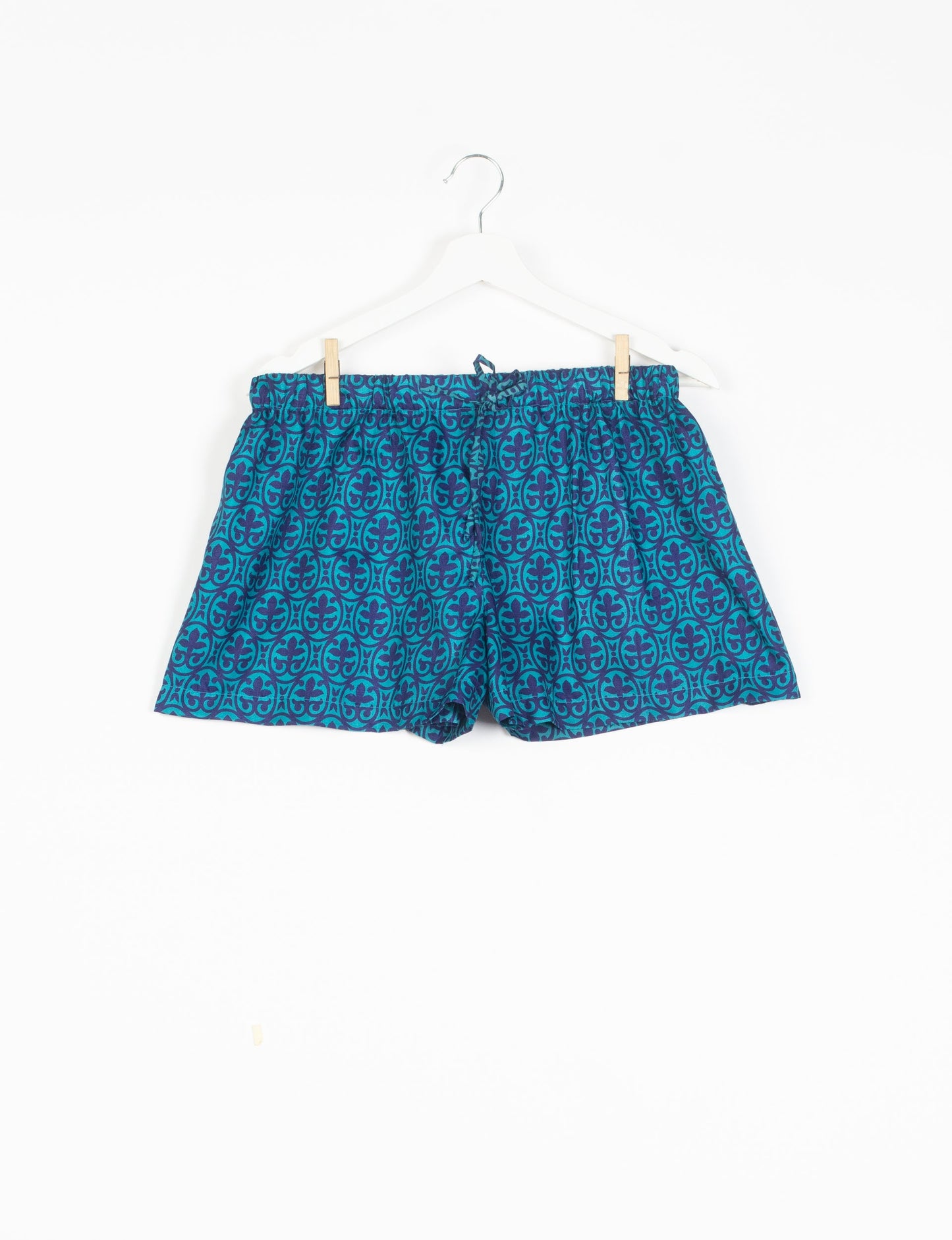 Elevate your wardrobe with our eco-friendly shorts. The all-around elastic waist and drawstring tie provide comfort and style. Crafted with ethical and sustainable practices, these shorts redefine green fashion, making them a perfect addition to your conscious clothing collection.