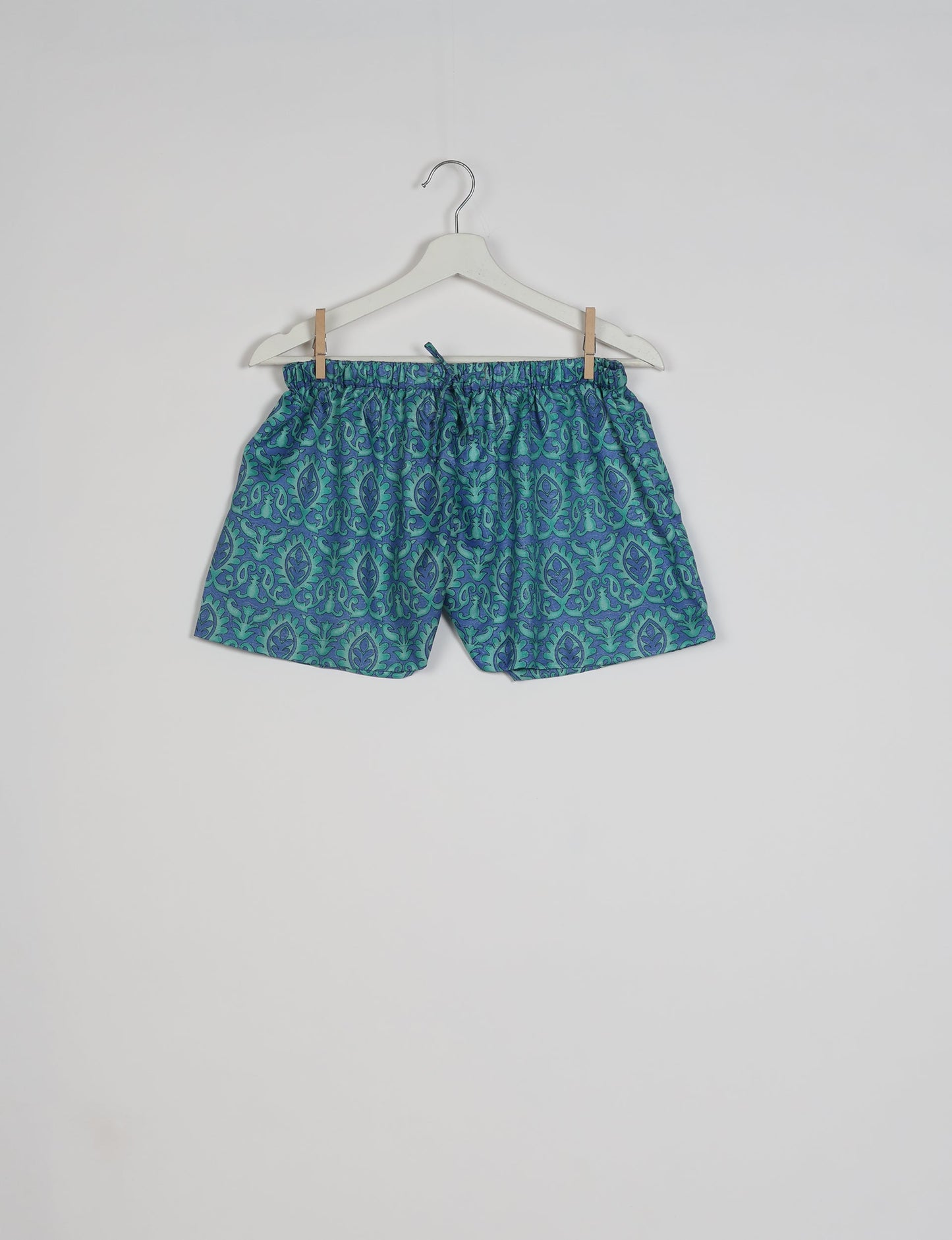 Elevate your wardrobe with our eco-friendly shorts. The all-around elastic waist and drawstring tie provide comfort and style. Crafted with ethical and sustainable practices, these shorts redefine green fashion, making them a perfect addition to your conscious clothing collection.