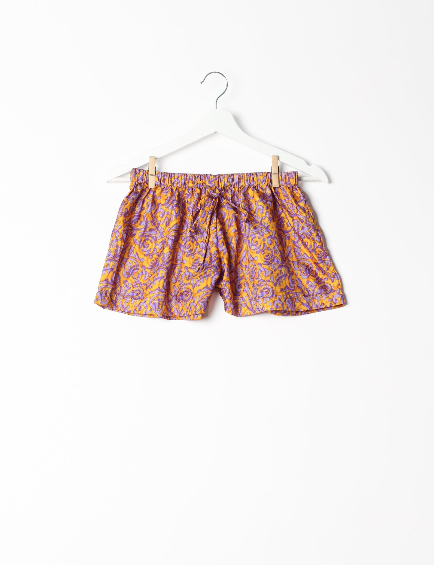 Elevate your wardrobe with our eco-friendly shorts. The all-around elastic waist and drawstring tie provide comfort and style. Crafted with ethical and sustainable practices, these shorts redefine green fashion, making them a perfect addition to your conscious clothing collection.