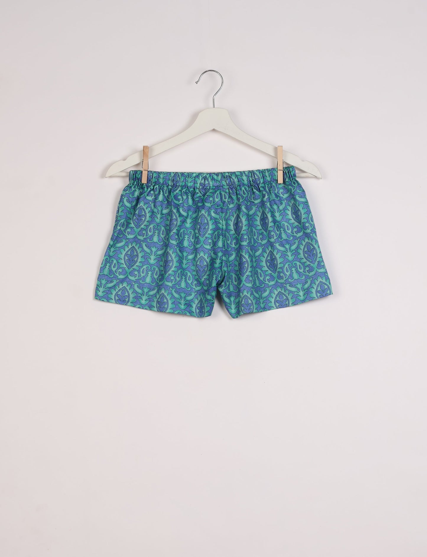 Elevate your wardrobe with our eco-friendly shorts. The all-around elastic waist and drawstring tie provide comfort and style. Crafted with ethical and sustainable practices, these shorts redefine green fashion, making them a perfect addition to your conscious clothing collection.