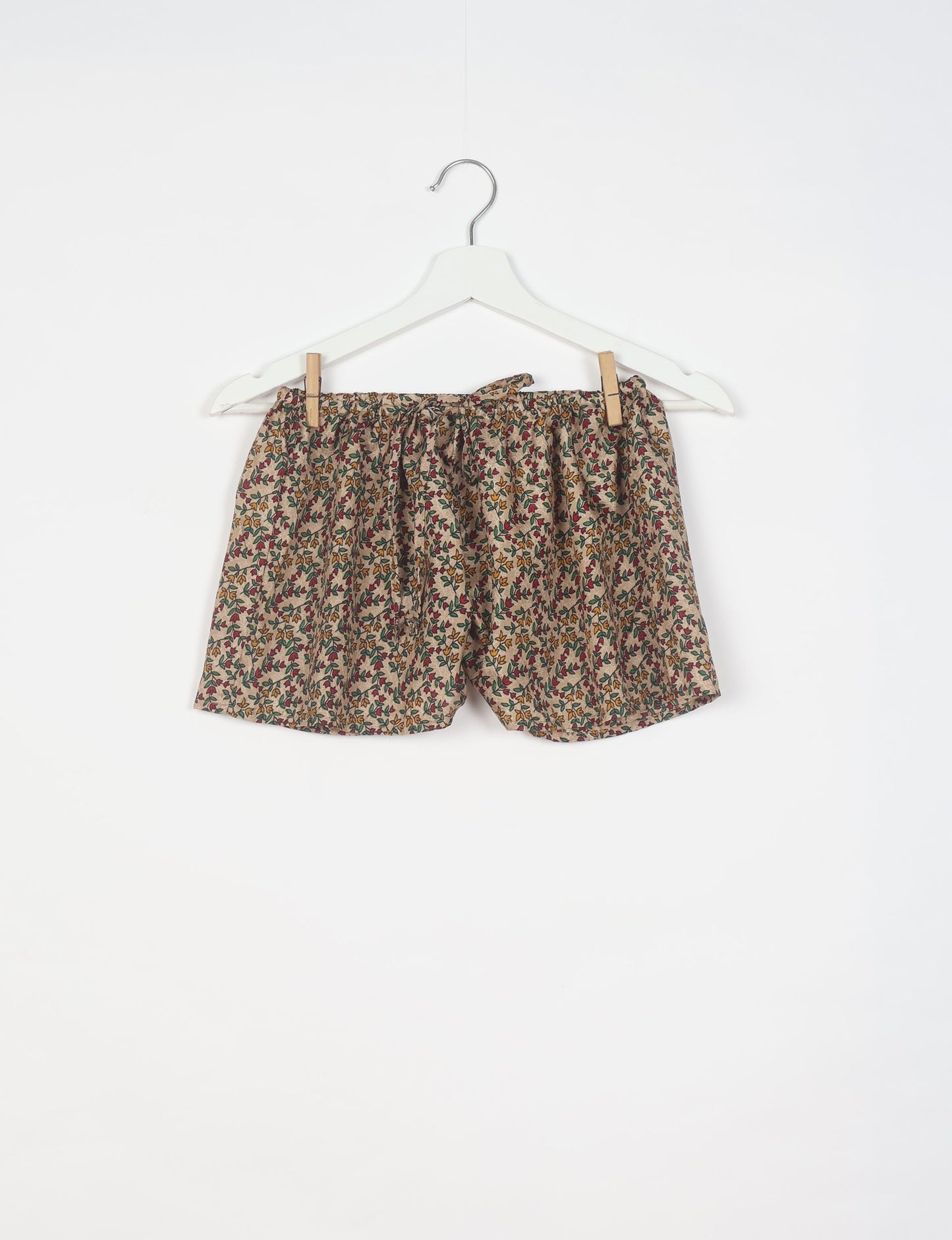 Elevate your wardrobe with our eco-friendly shorts. The all-around elastic waist and drawstring tie provide comfort and style. Crafted with ethical and sustainable practices, these shorts redefine green fashion, making them a perfect addition to your conscious clothing collection.