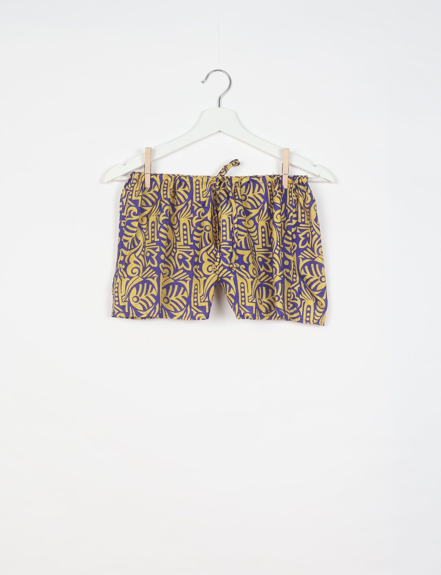 Elevate your wardrobe with our eco-friendly shorts. The all-around elastic waist and drawstring tie provide comfort and style. Crafted with ethical and sustainable practices, these shorts redefine green fashion, making them a perfect addition to your conscious clothing collection.