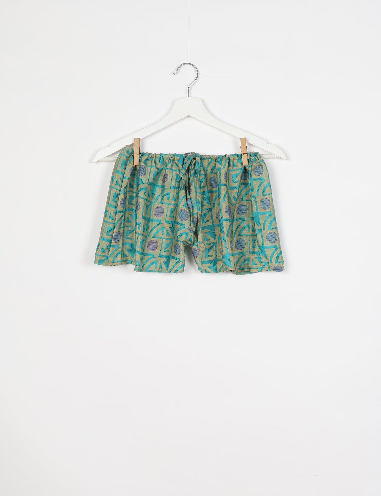 Elevate your wardrobe with our eco-friendly shorts. The all-around elastic waist and drawstring tie provide comfort and style. Crafted with ethical and sustainable practices, these shorts redefine green fashion, making them a perfect addition to your conscious clothing collection.