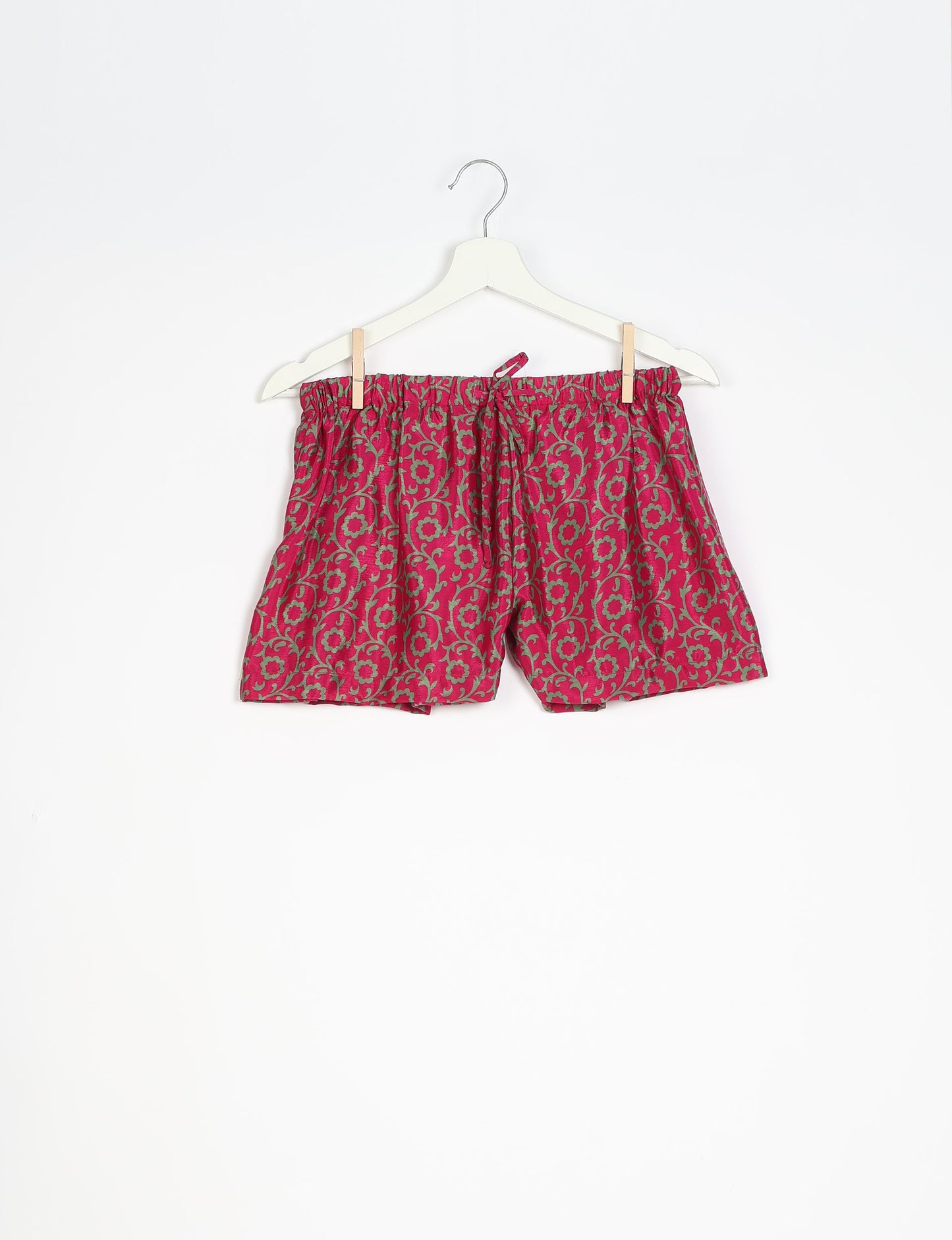 Sleep in eco-friendly luxury with our PJ Set Short. Made for the conscious consumer, these pajamas contribute to zero waste and sustainable practices. The cami top, adorned with delicate eyelash lace and cut on the bias, pairs seamlessly with the comfy shorts featuring an elasticated waist and drawstring tie.