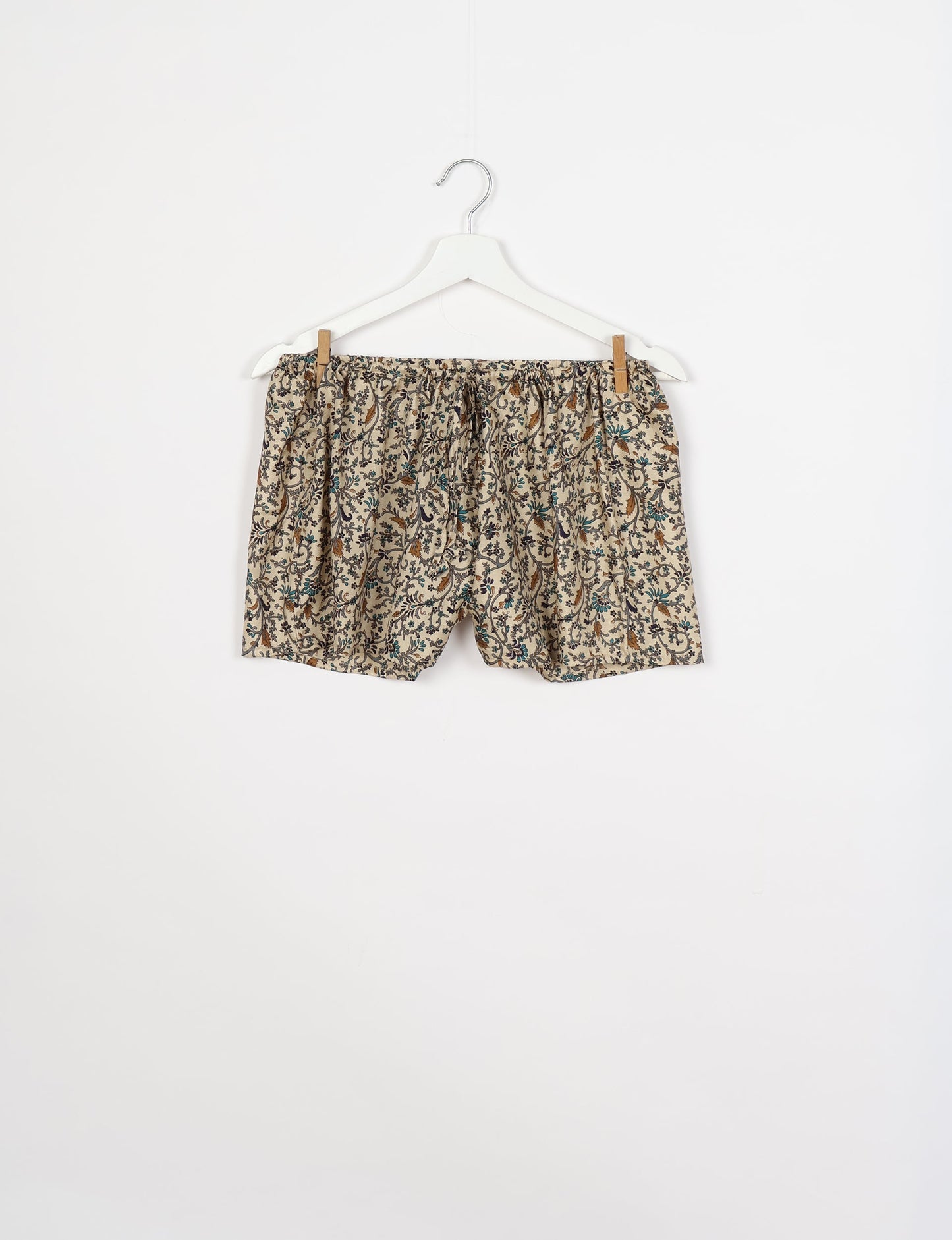Sleep in eco-friendly luxury with our PJ Set Short. Made for the conscious consumer, these pajamas contribute to zero waste and sustainable practices. The cami top, adorned with delicate eyelash lace and cut on the bias, pairs seamlessly with the comfy shorts featuring an elasticated waist and drawstring tie.