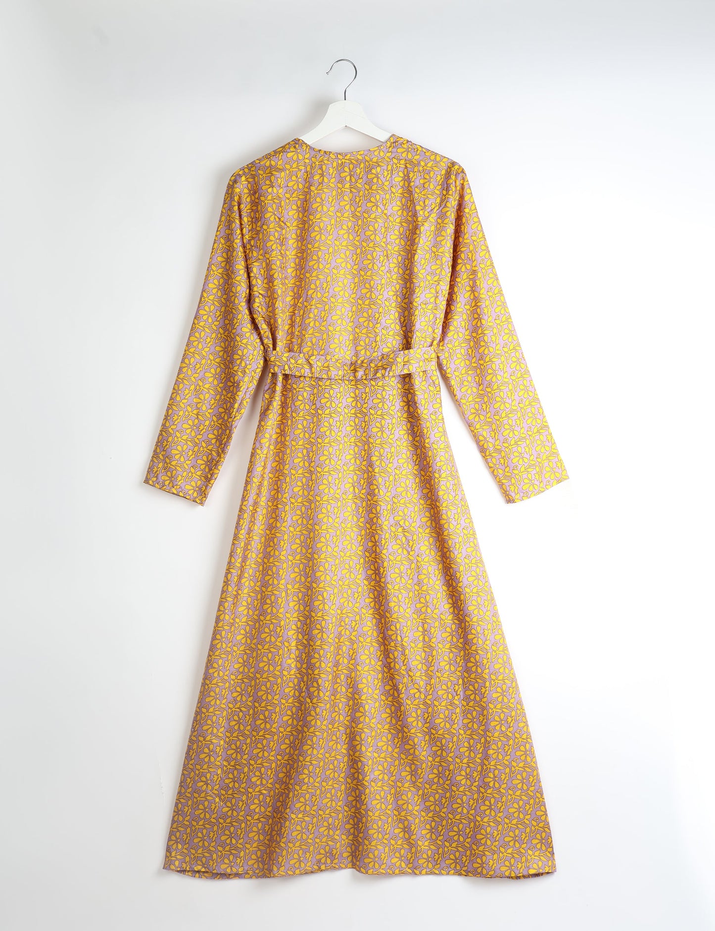 Beach Robe - Yellow Floral