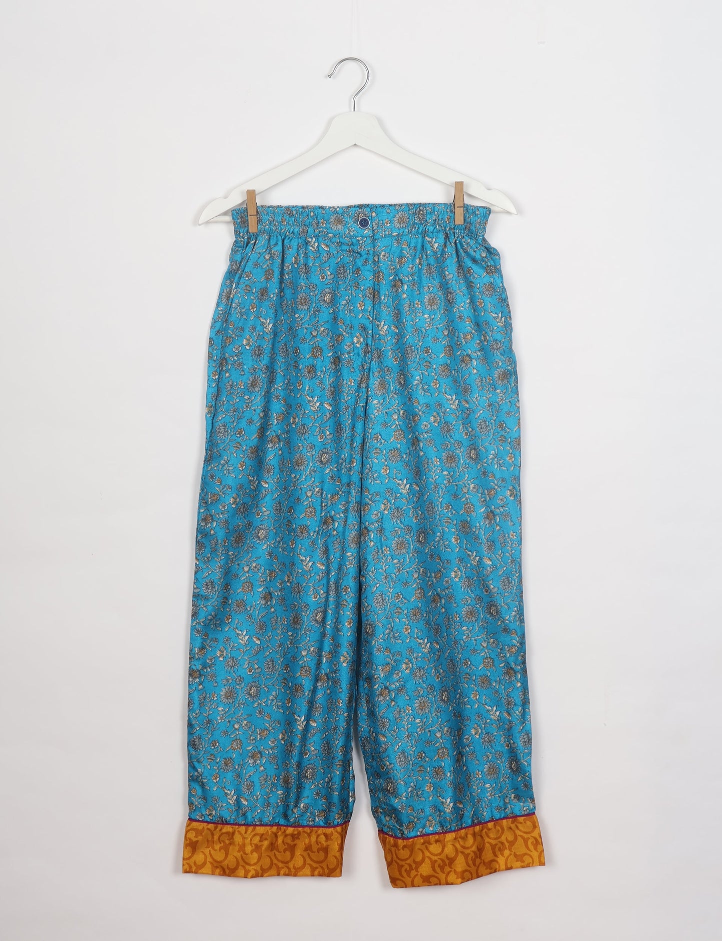 Pj Set Long With Long Sleeves - Blue Tropical