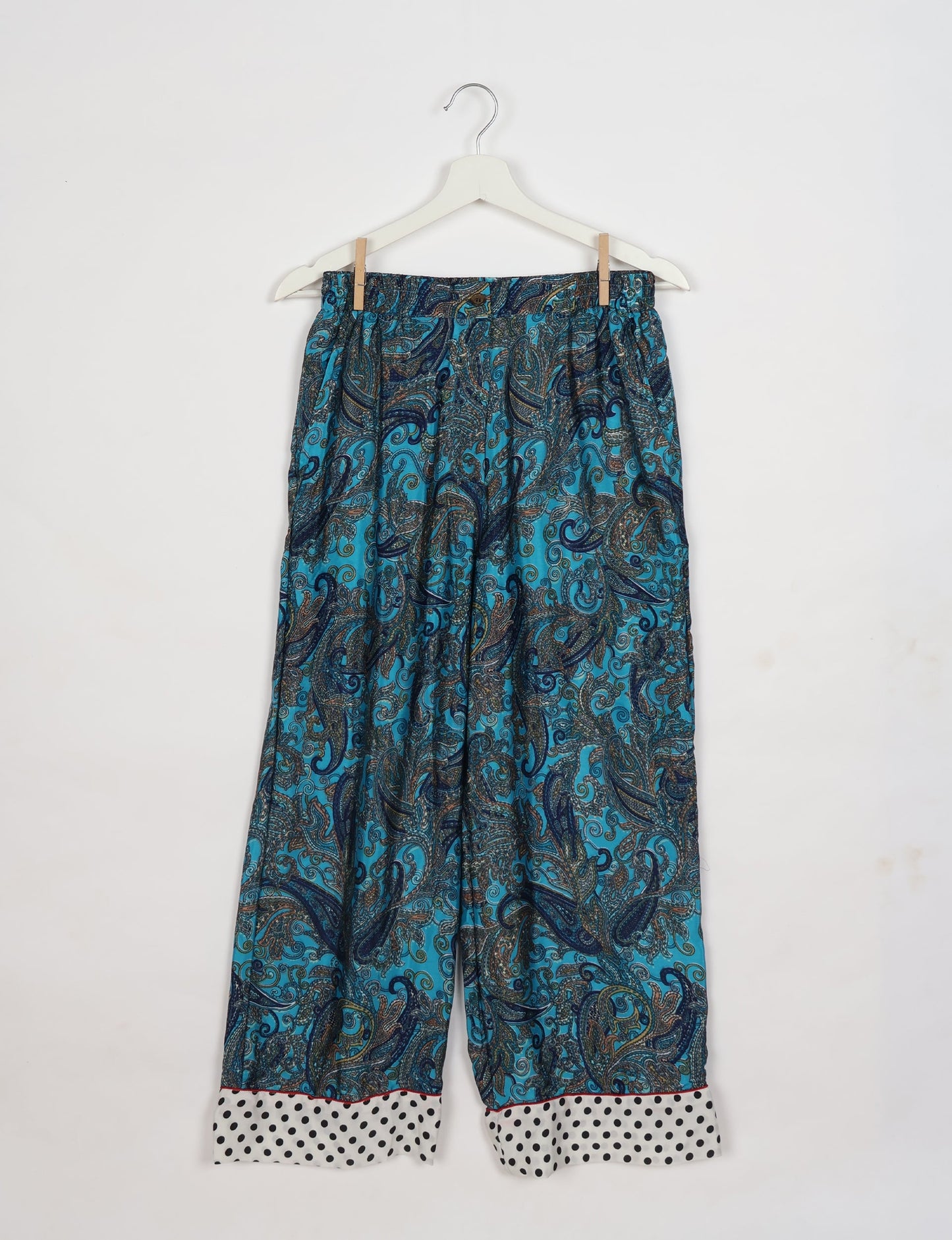 Chic long-sleeve pajama set made from recycled materials, representing eco friendly products, repurposed clothing, and zero waste clothing in green fashion.