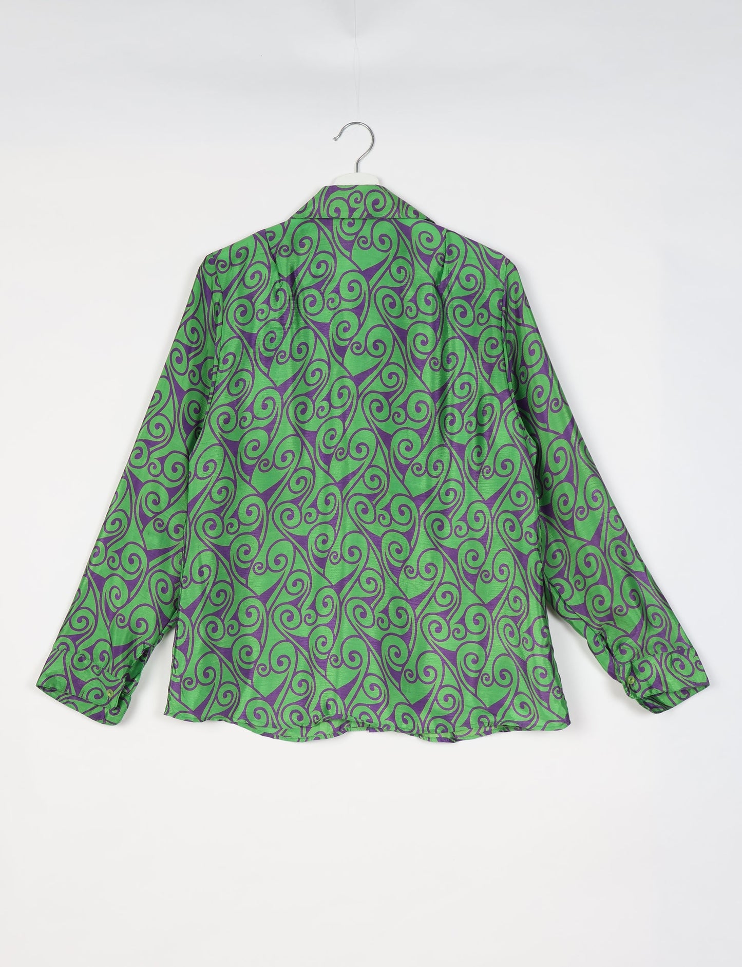 Shirt - Green Abstract
