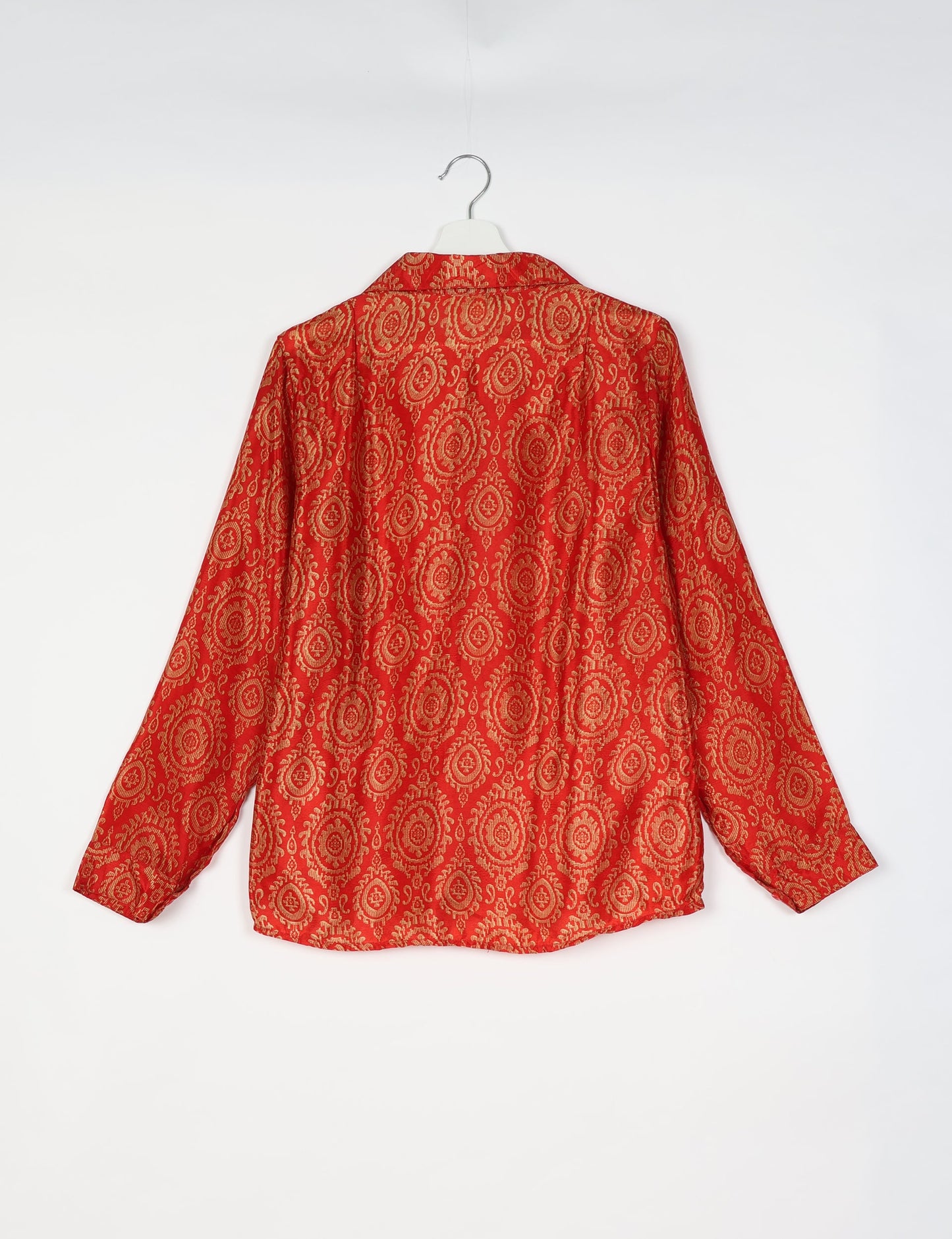 Shirt - Orange Indian Ethnic