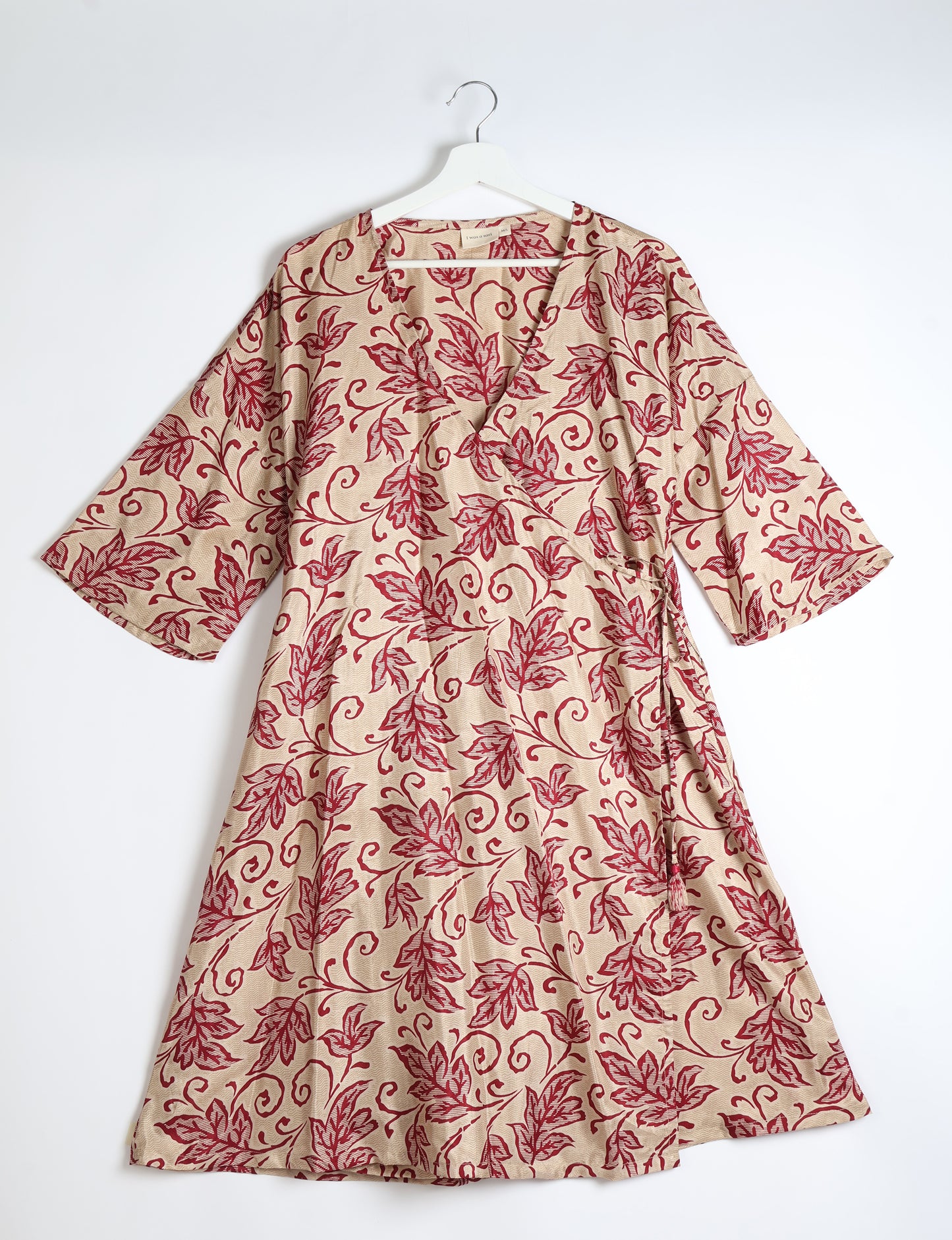 Sunset Coat - Beige Leaves