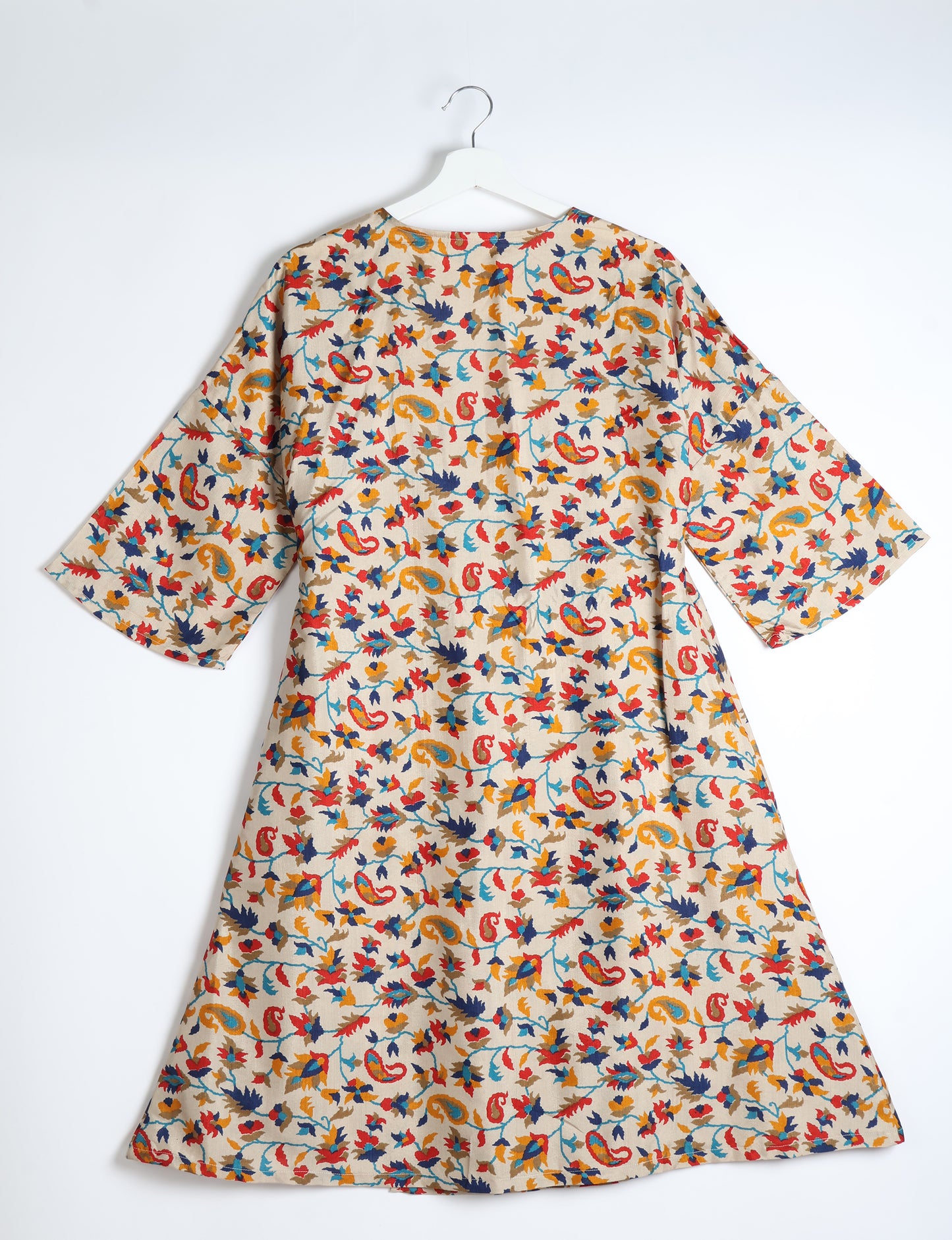 Sunset Coat - Beige Paisley