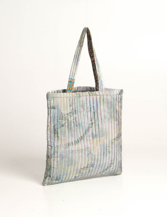 QUILTED SHOPPER BAG