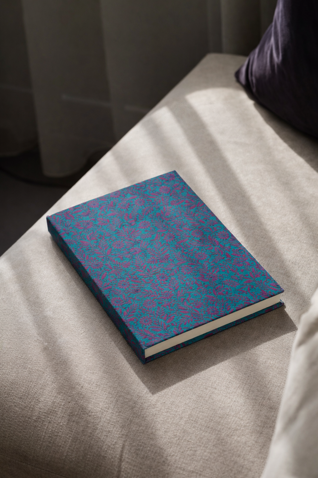 A5 Hard Cover Notebook - Blue Tropical