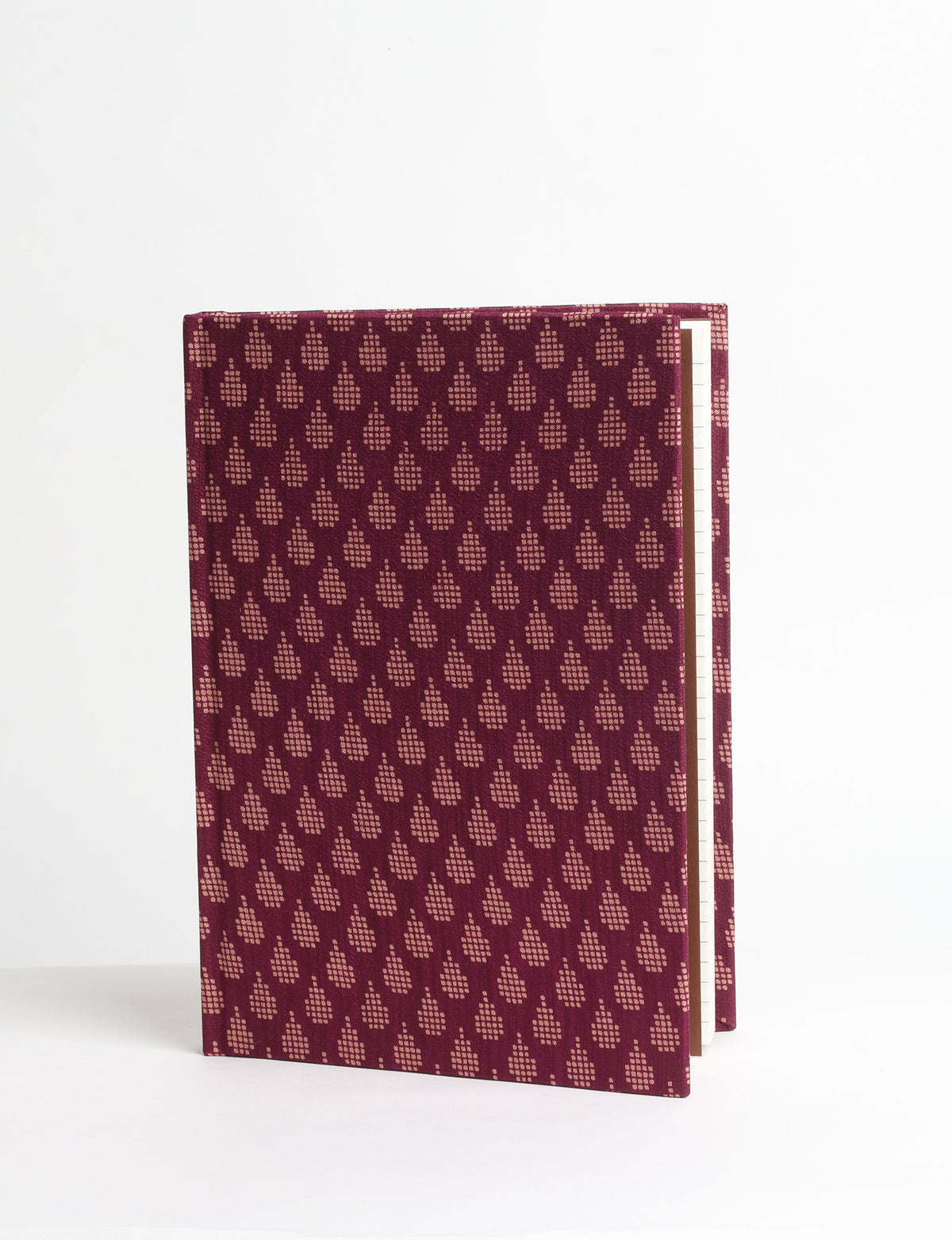 A5 hard cover notebook featuring the DO GOOD message, durable hardbound cover, ruled inner pages, printed endpapers and a lay-flat design.