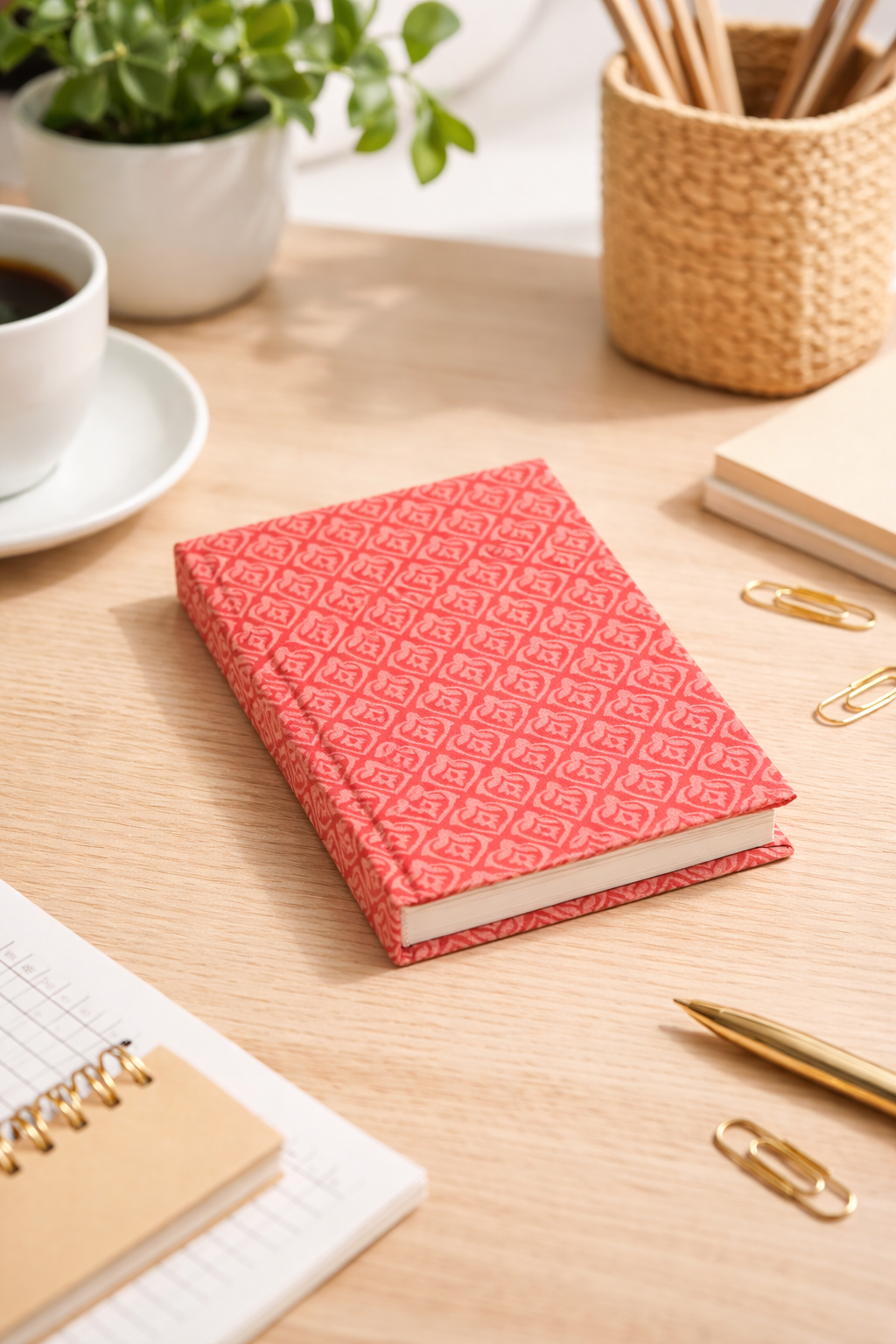 A6 Hard Cover Notebook - Lines