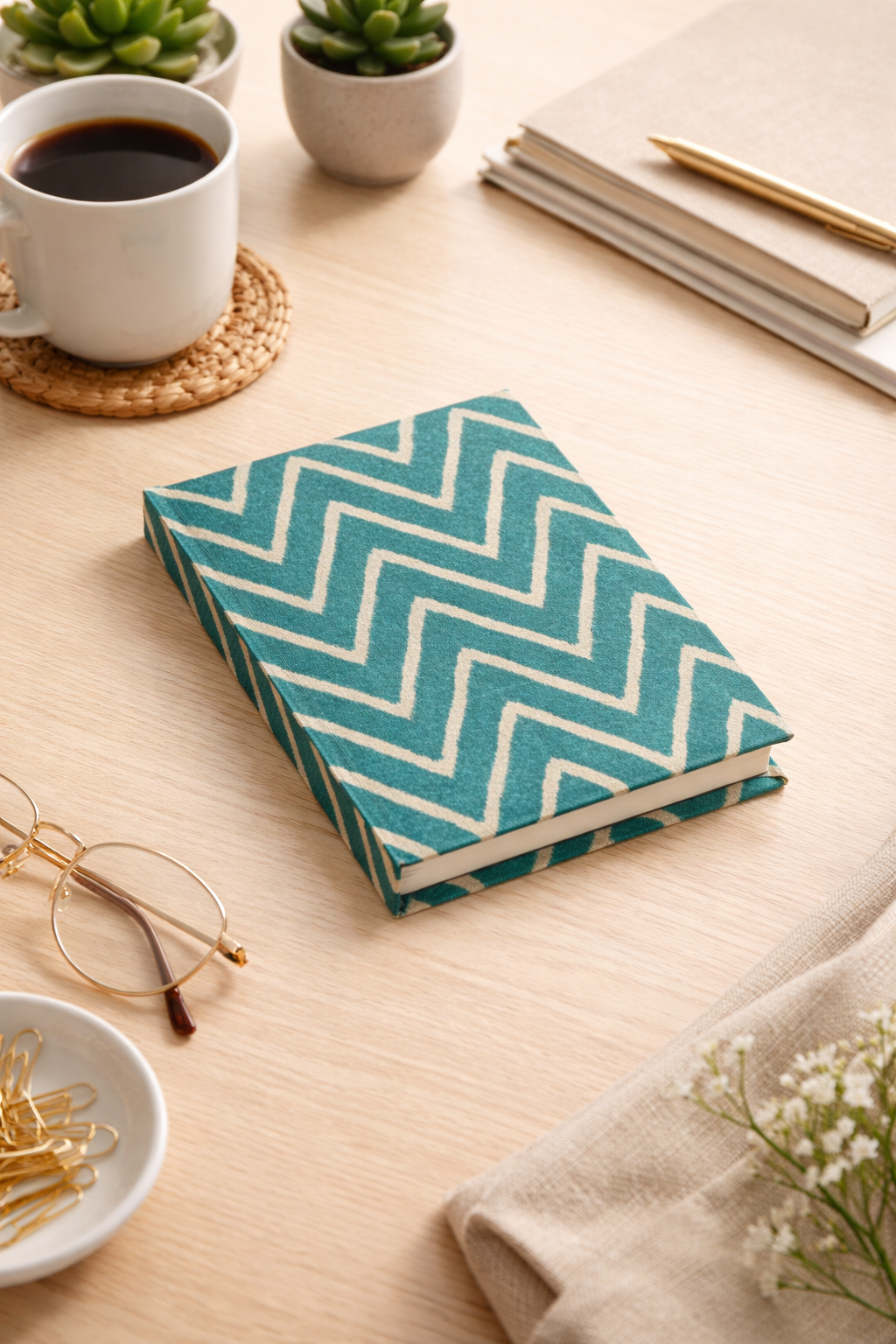 A6 Hard Cover Notebook - Lines