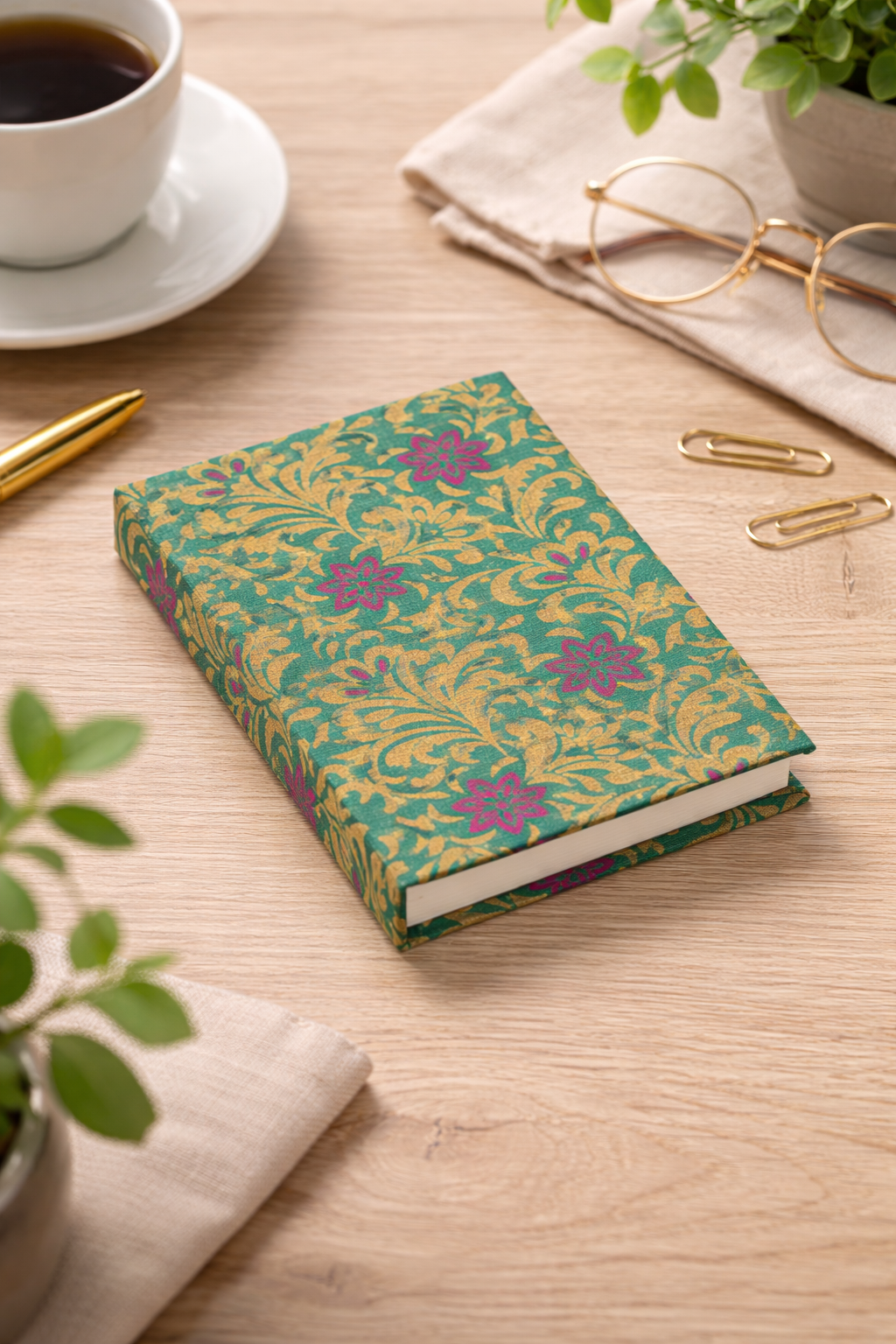 A6 Hard Cover Notebook - Lines