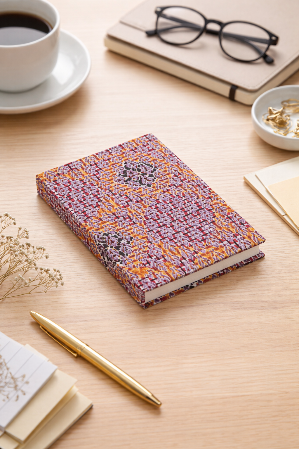 A6 Hard Cover Notebook - Lines