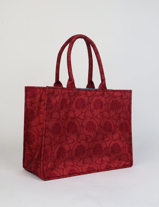 Elevate your eco-friendly style with our Work Tote Bag, a semi-structured, sustainable masterpiece. Soft padded handles, contrast lining, and an inside zipper pocket make it both stylish and functional. Perfect for carrying your laptop and more, this tote stands tall as a symbol of conscious fashion.