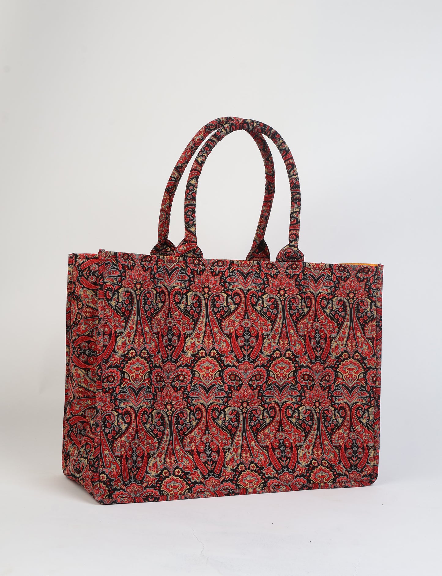 Elevate your eco-friendly style with our Work Tote Bag, a semi-structured, sustainable masterpiece. Soft padded handles, contrast lining, and an inside zipper pocket make it both stylish and functional. Perfect for carrying your laptop and more, this tote stands tall as a symbol of conscious fashion.