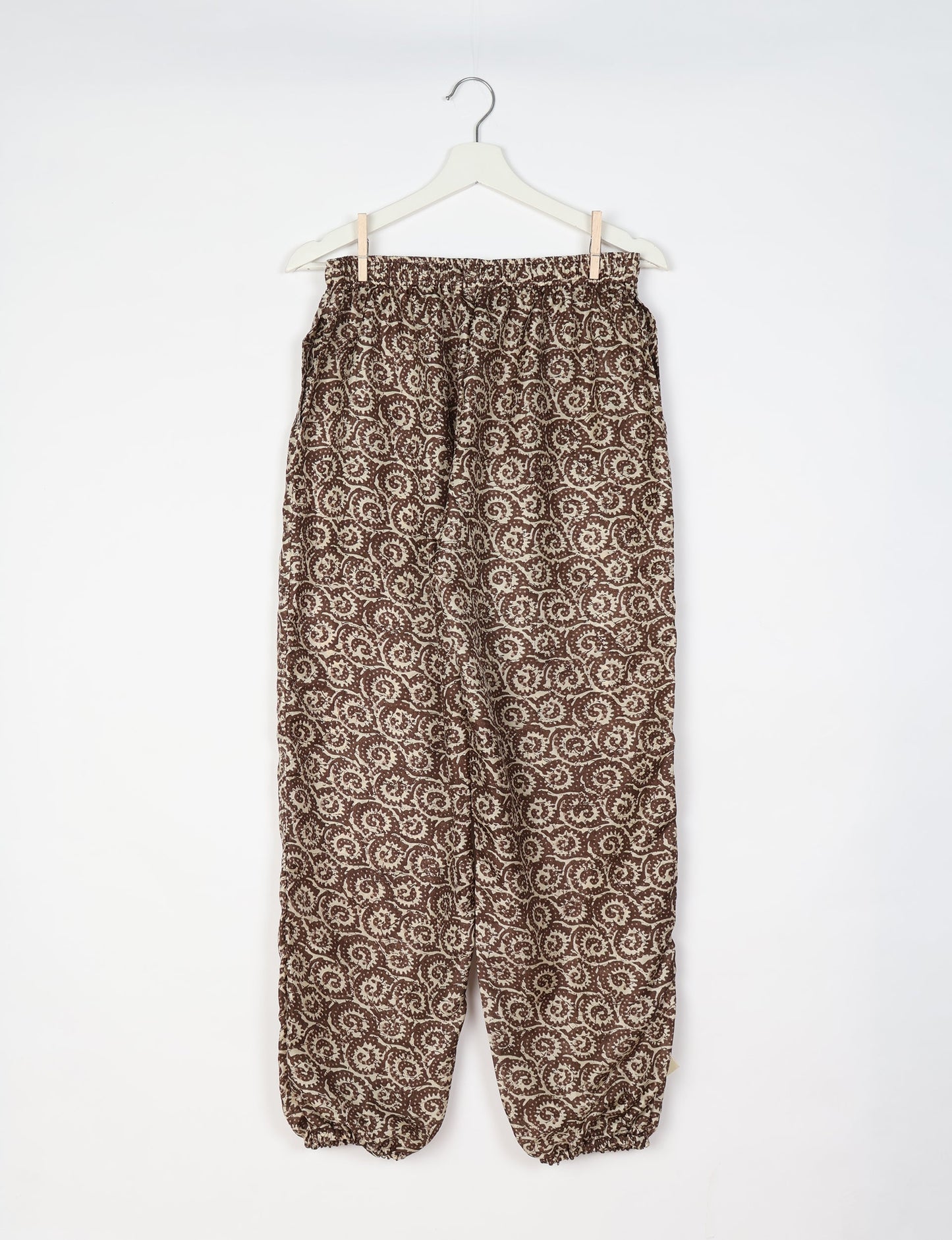 Comfortable and sustainable JOGGER PANTS, pull-on style crafted from eco-materials. Elastic drawstring waist, cotton twill tape, elasticated hems, and slant pockets for style and functionality. Make a positive impact on people and the planet with your fashion choices.