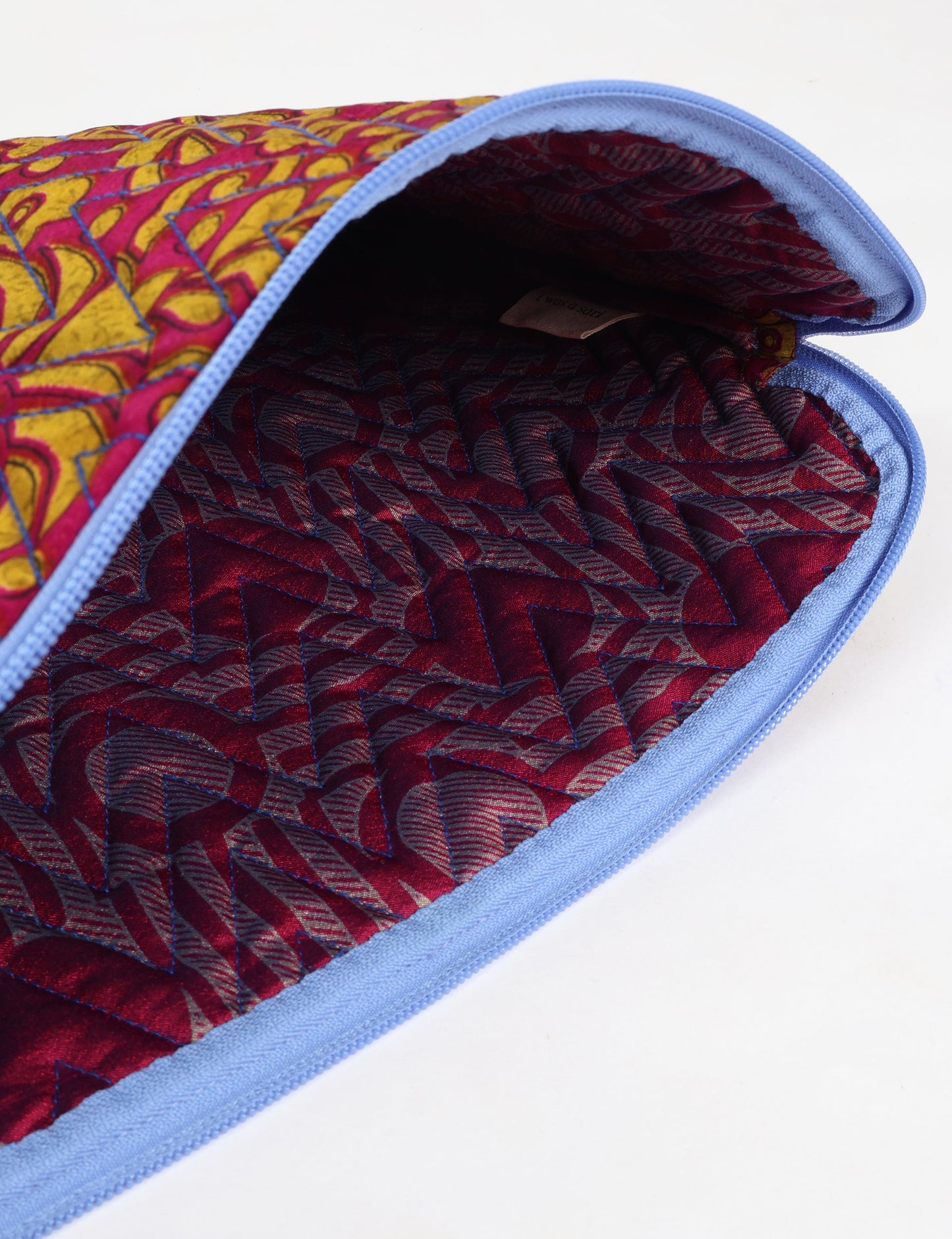 Elevate your tech style with our QUILTED LAPTOP SLEEVE 15-16 inches. Crafted with eco-friendly materials, the quilted design provides cushioning and durable protection for your 15"-16" laptop. Lightweight and stylish, with a secure zipper closure – your ethical choice for sustainable tech storage.