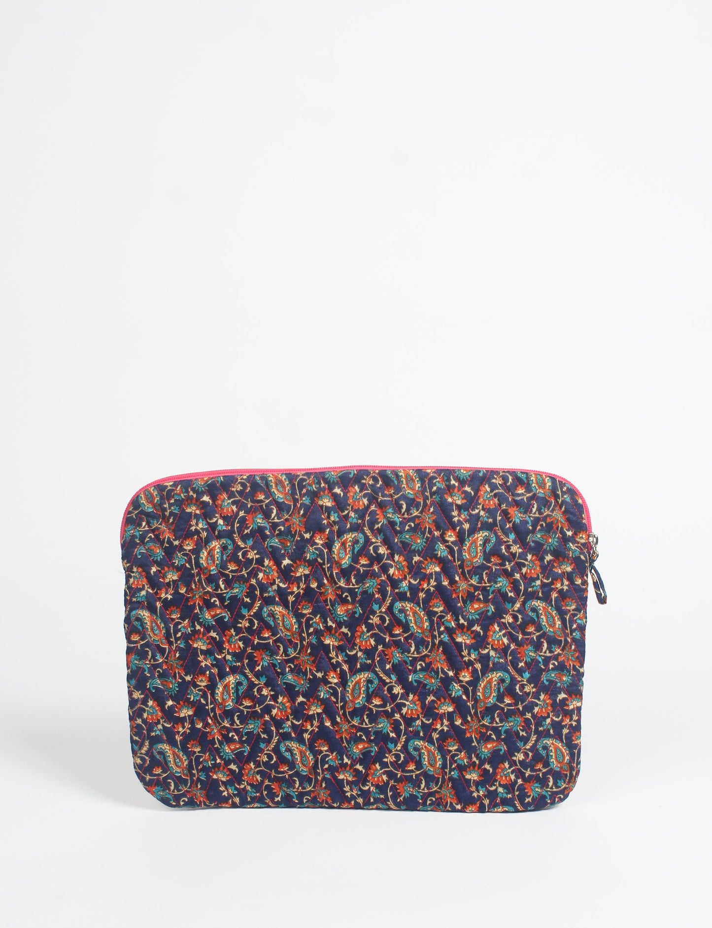 Elevate your tech style with our QUILTED LAPTOP SLEEVE 15-16 inches. Crafted with eco-friendly materials, the quilted design provides cushioning and durable protection for your 15"-16" laptop. Lightweight and stylish, with a secure zipper closure – your ethical choice for sustainable tech storage.