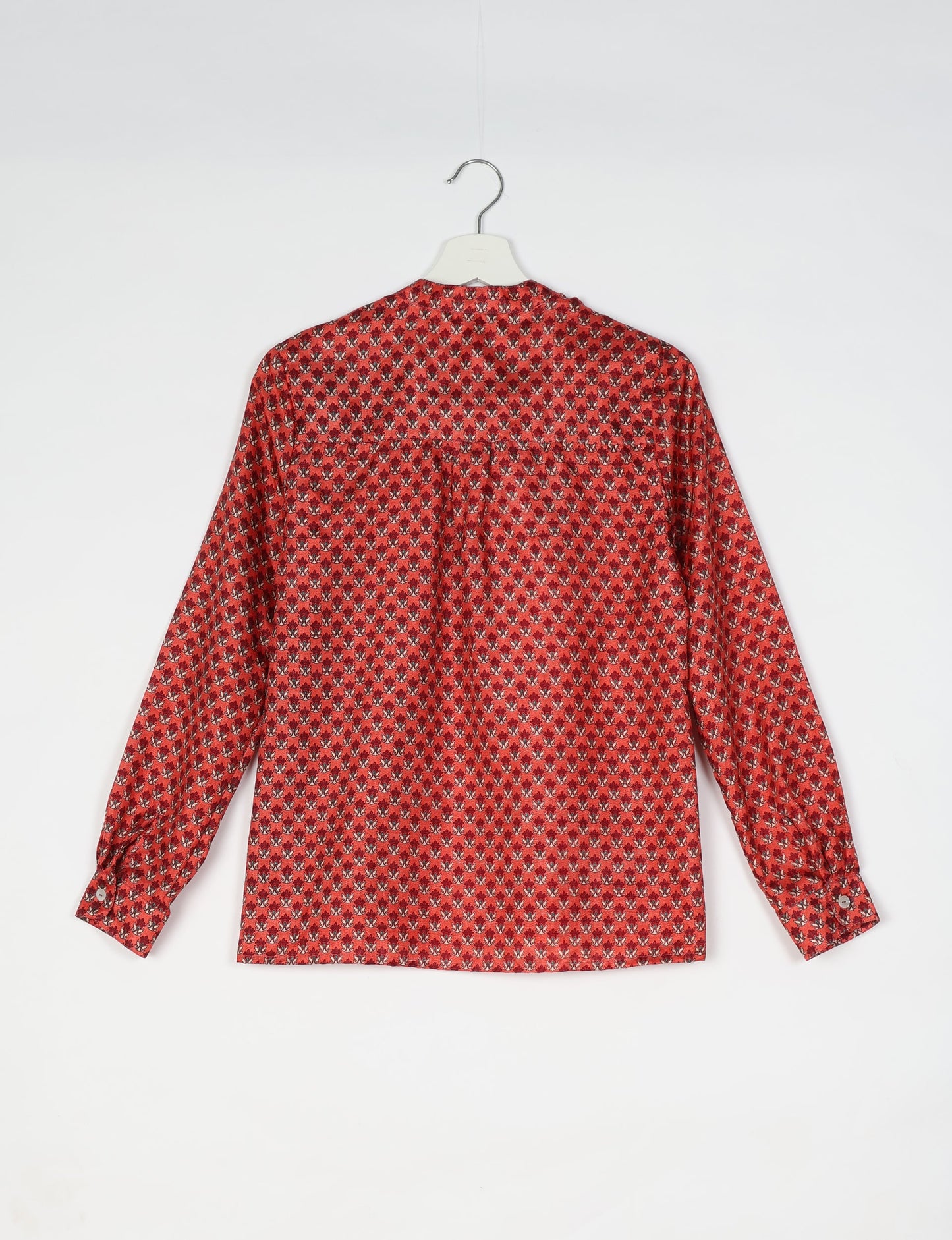 Day Blouse - Red Micro Design