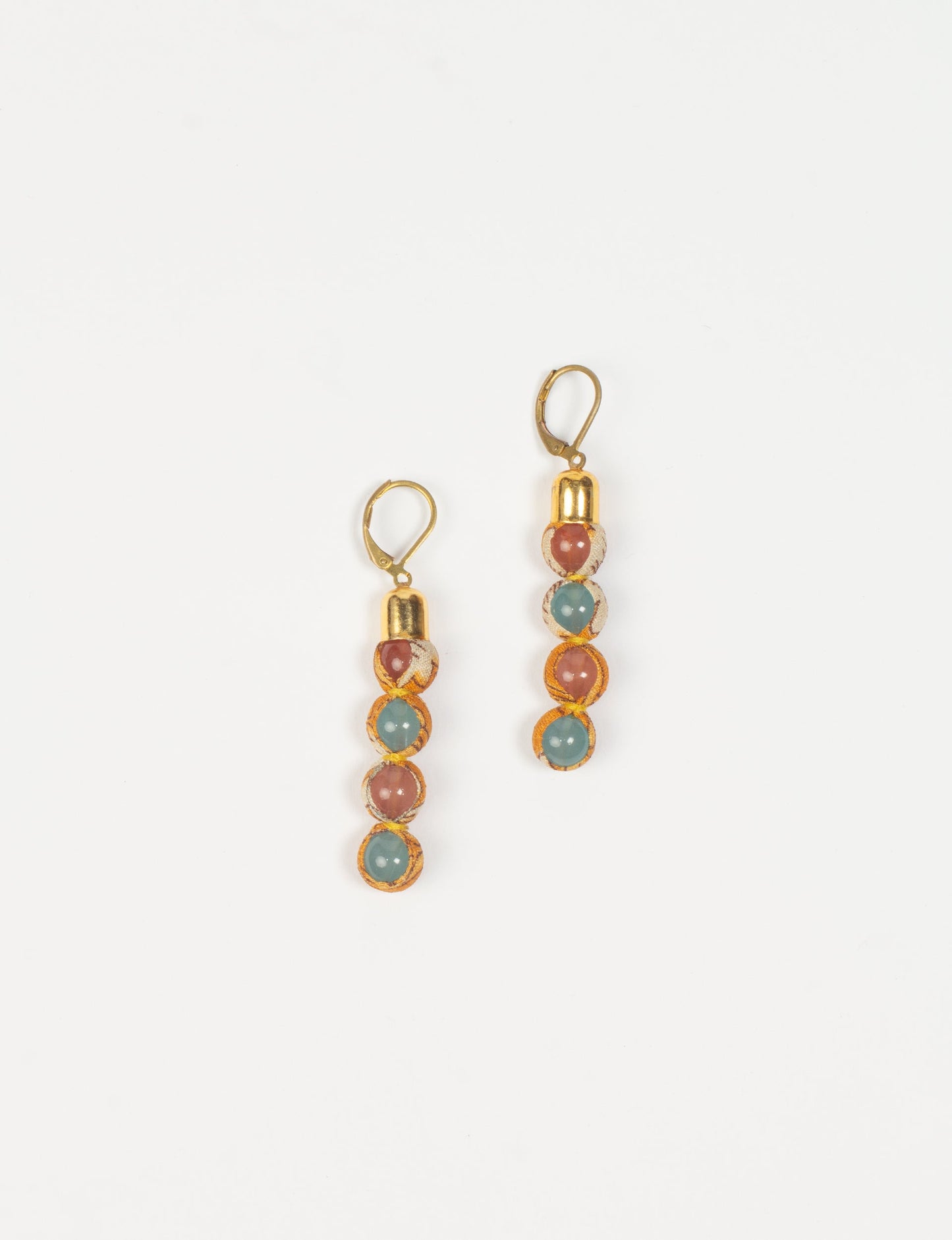 BEADED DANGLER EARRINGS