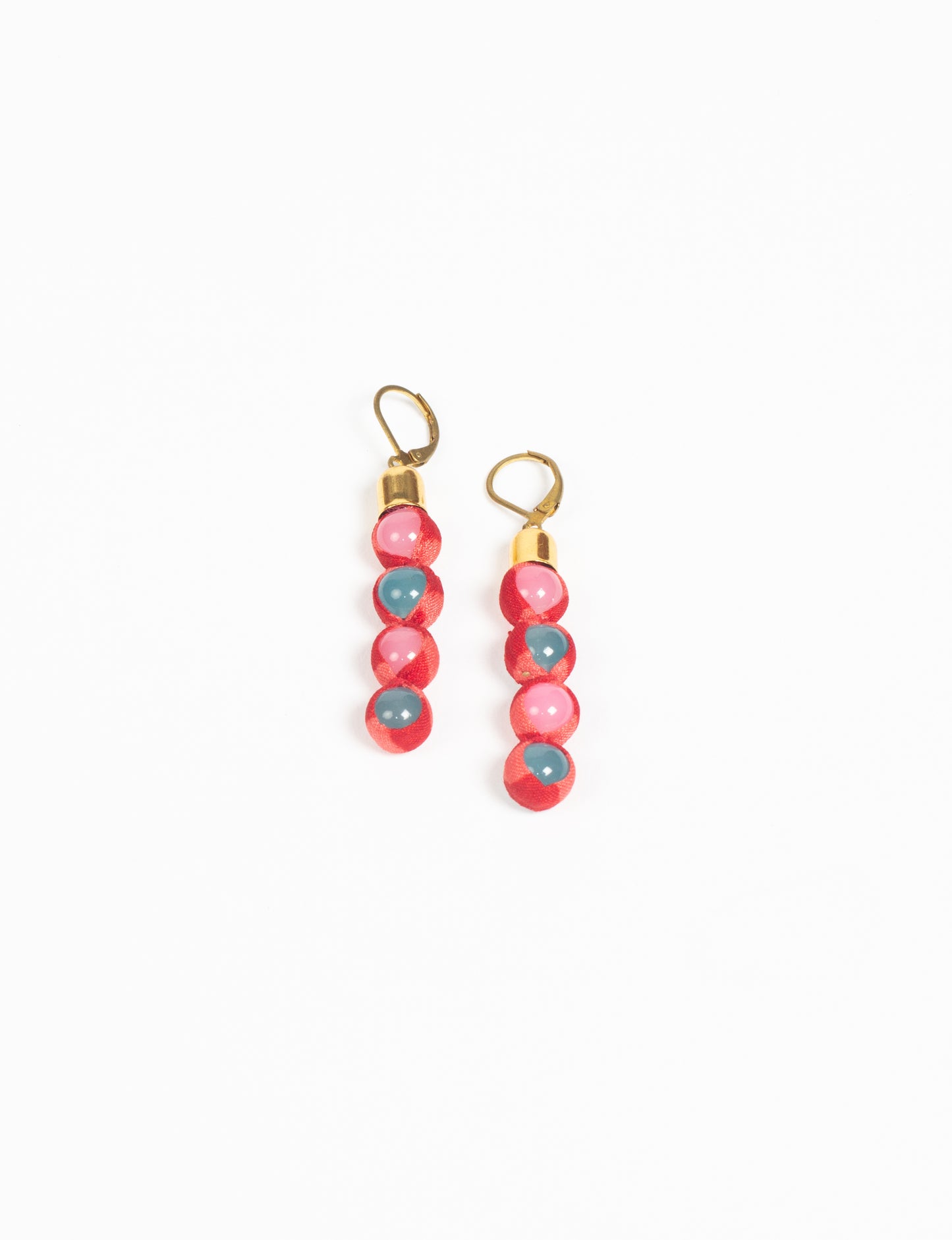 BEADED DANGLER EARRINGS