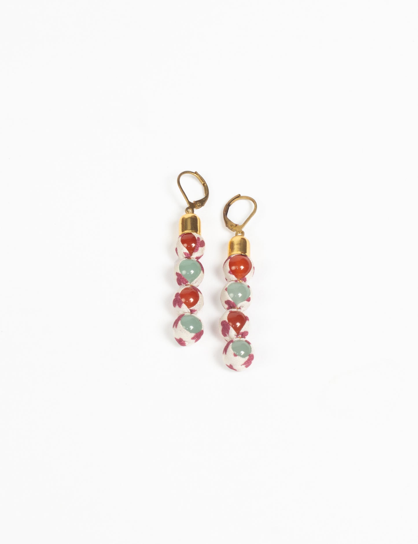 BEADED DANGLER EARRINGS