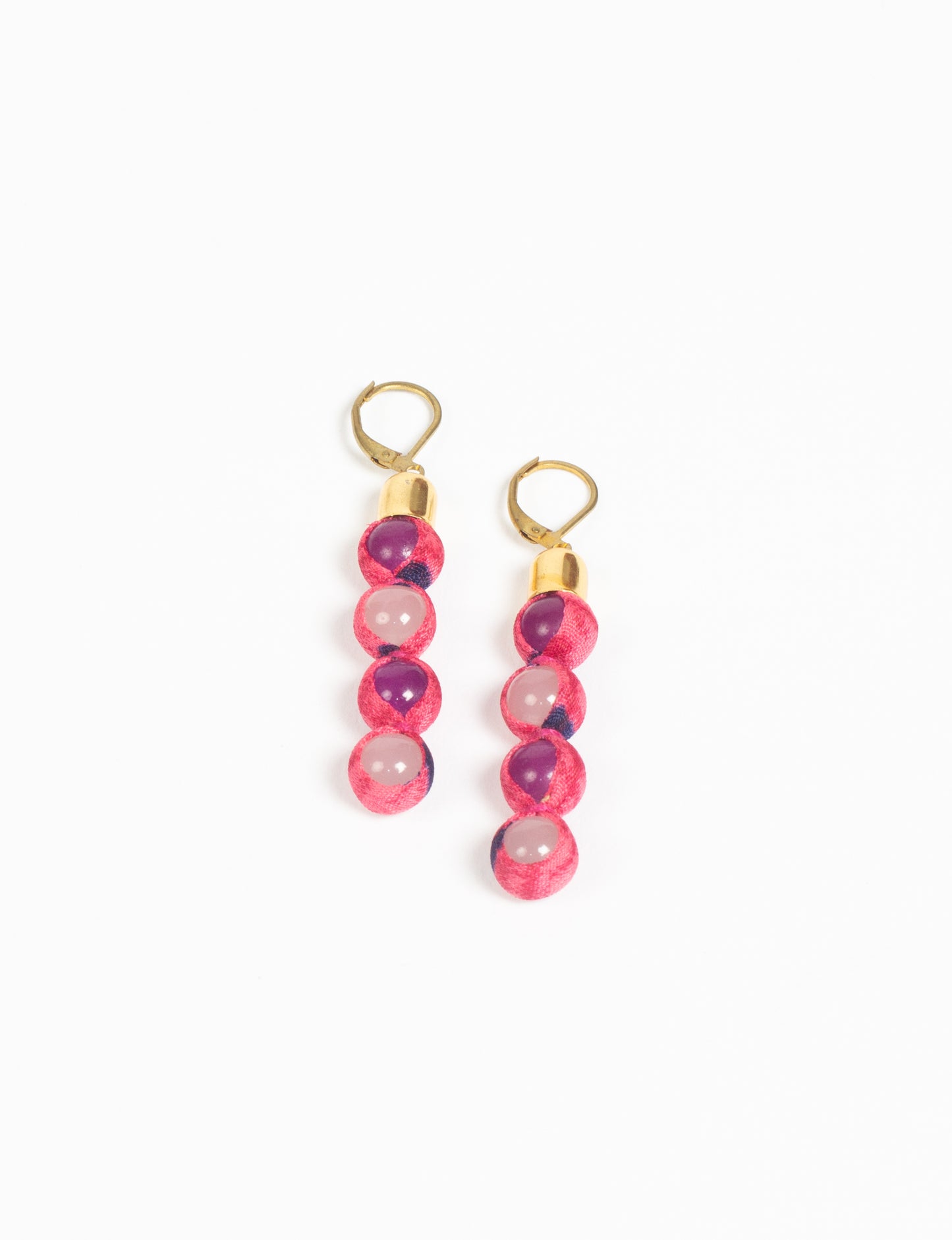 BEADED DANGLER EARRINGS