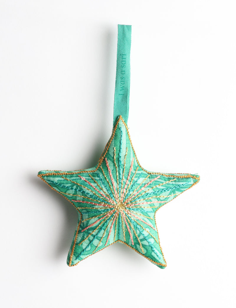 Timeless star ornament