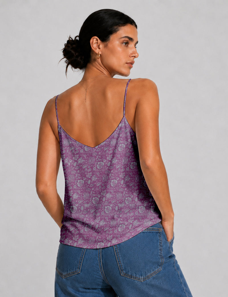 Top lencero - Floral Rosa
